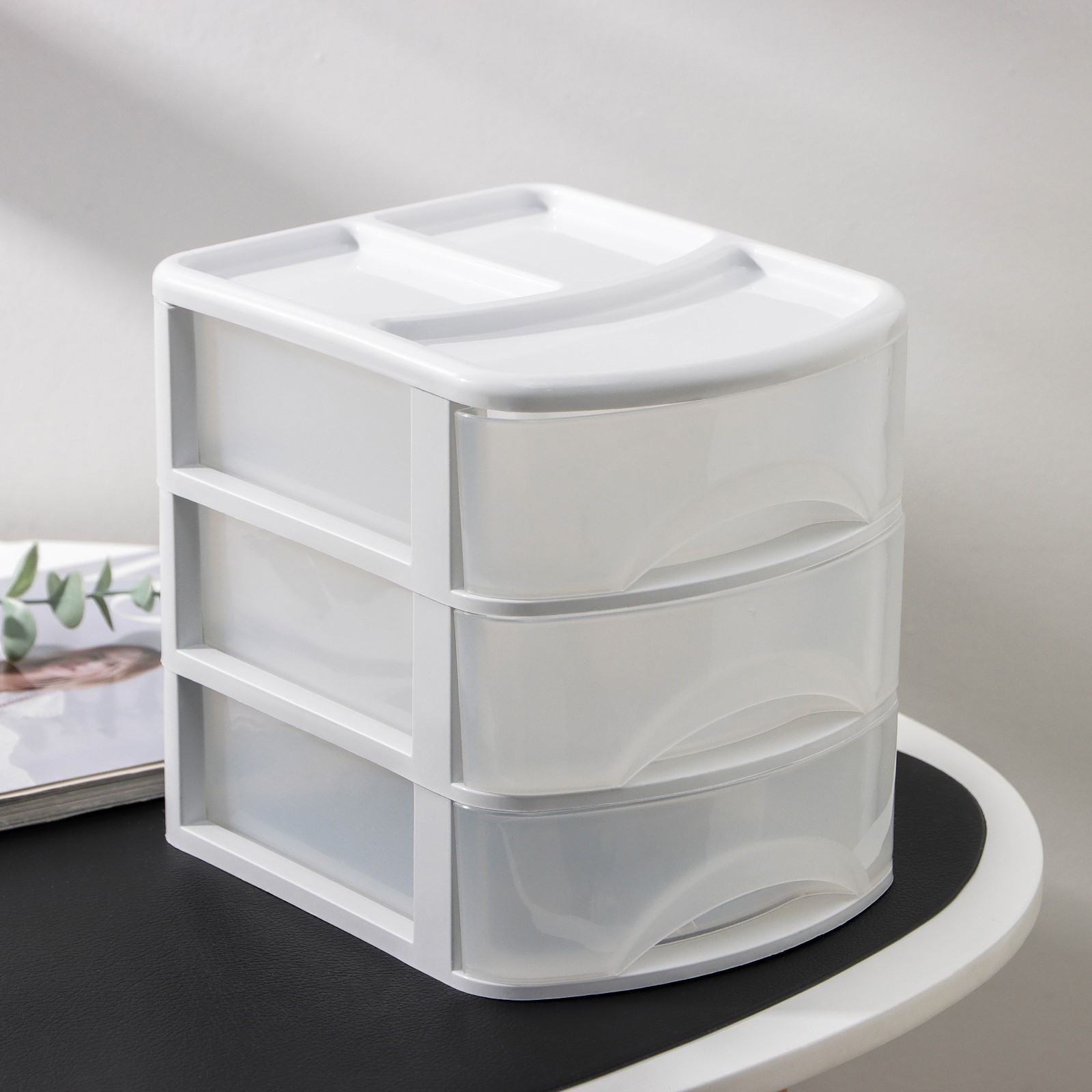 Изображение товара Комод Петропласт 1306747 3 ящика пластик цвет разноцветный