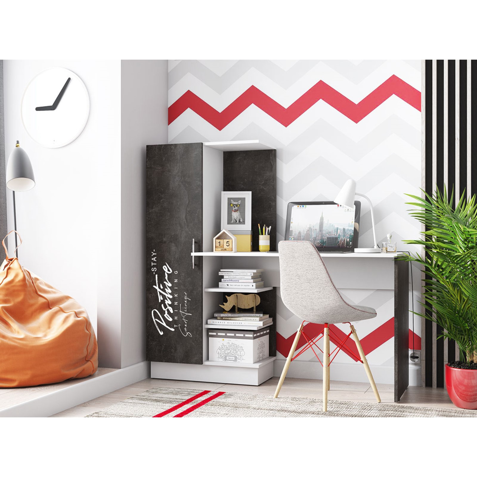 Изображение товара Стол многофункциональный Миф мебель ЕАЭС N RU Д-RU.РА01.В.54075/21 145x135x50 см ЛДСП цвет белый