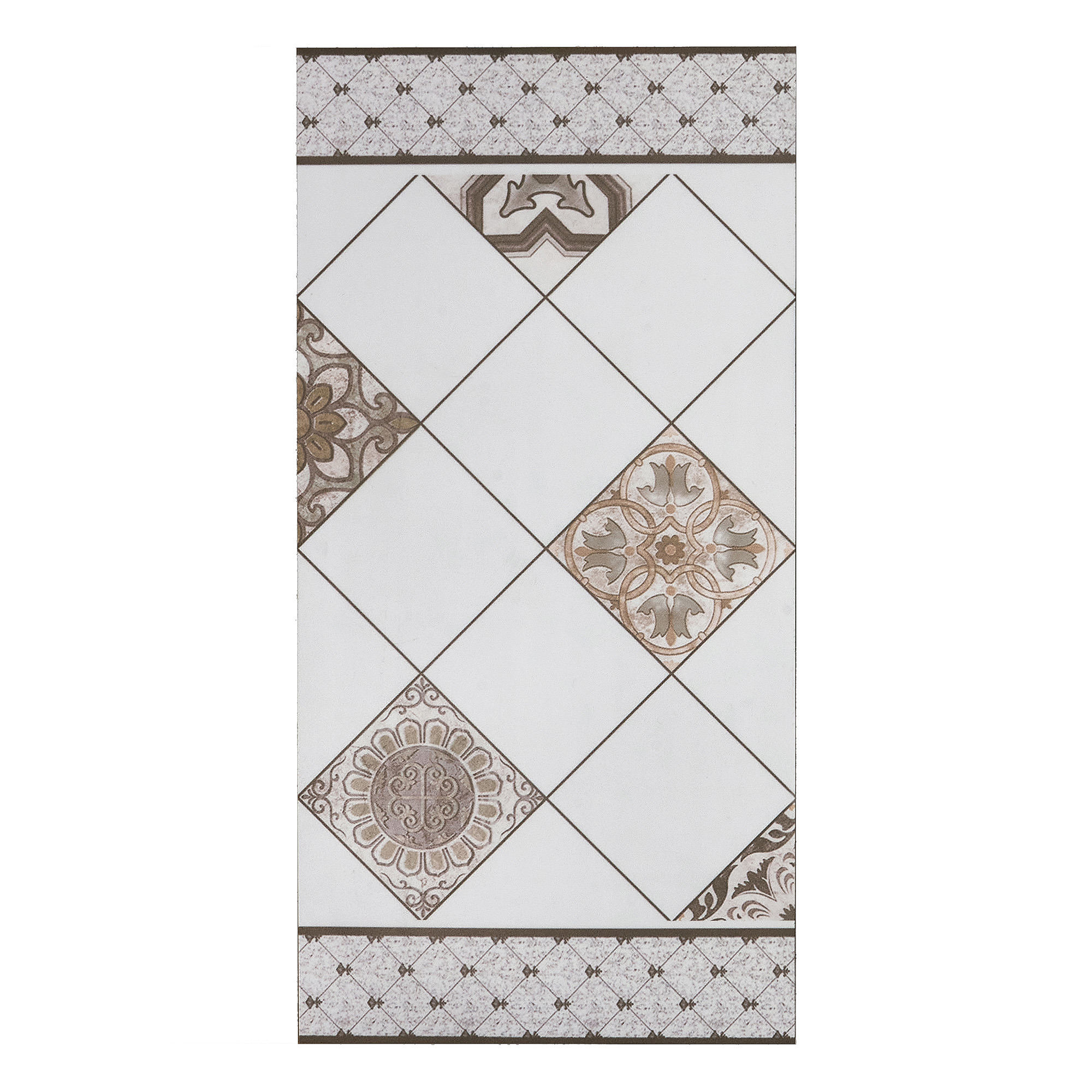 Изображение товара Панель ПВХ Lako Decor Дамаск 600x300мм 17шт