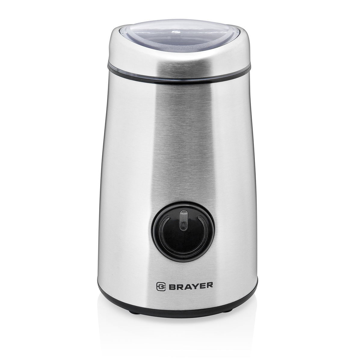 Изображение товара Электрическая кофемолка Brayer BR1184 серебристая 50 г нержавейка
