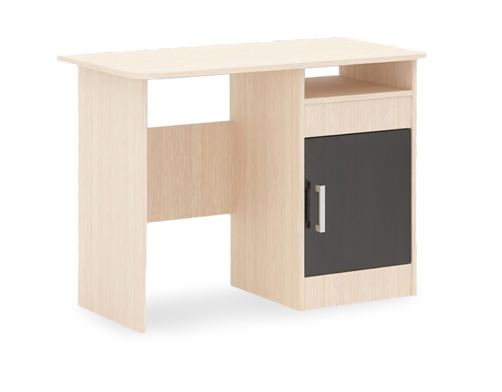 Изображение товара Компьютерный стол Стендмебель №4 97x75x50 см из ЛДСП цвет дуб офисный стол