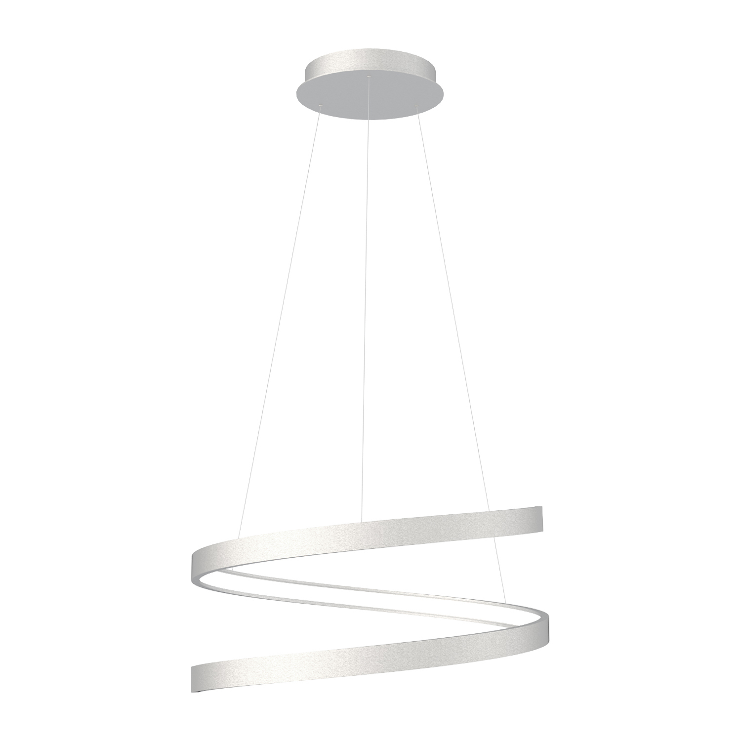 Изображение товара Люстра подвесная светодиодная LUCHERA TLES1-40-01 4000K 20м² белая современная