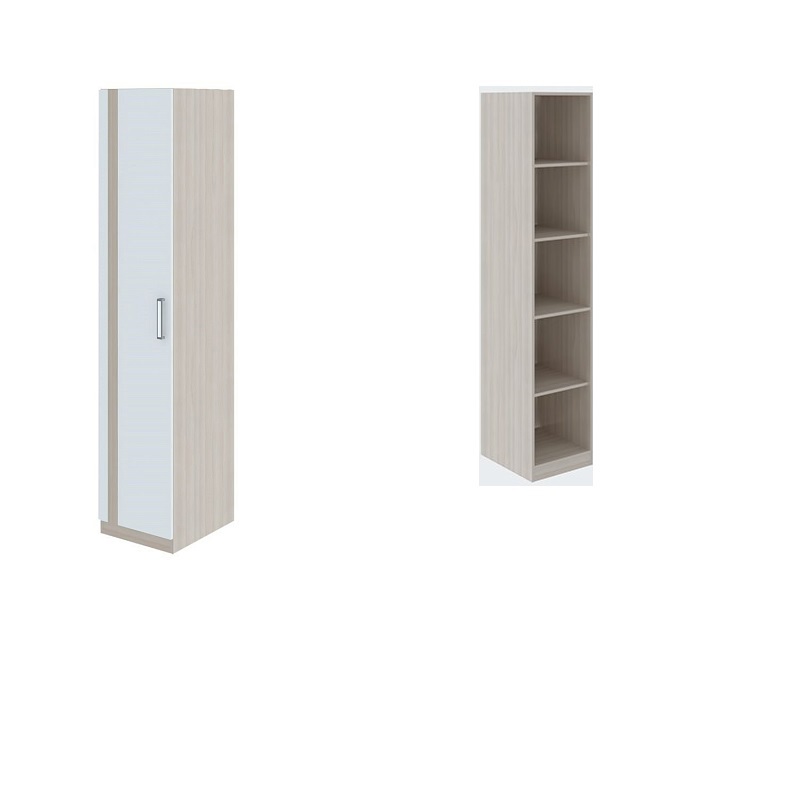 Изображение товара Шкаф распашной Риннэр Walker 40x200x51.50 см МДФ цвет белый