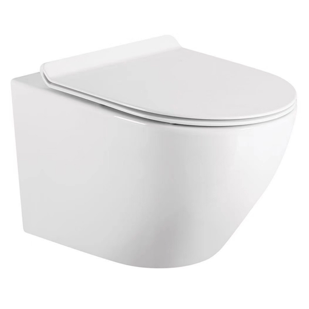 Изображение товара Унитаз подвесной Calypso sea CS46EP безободковый с сиденьем микролифт