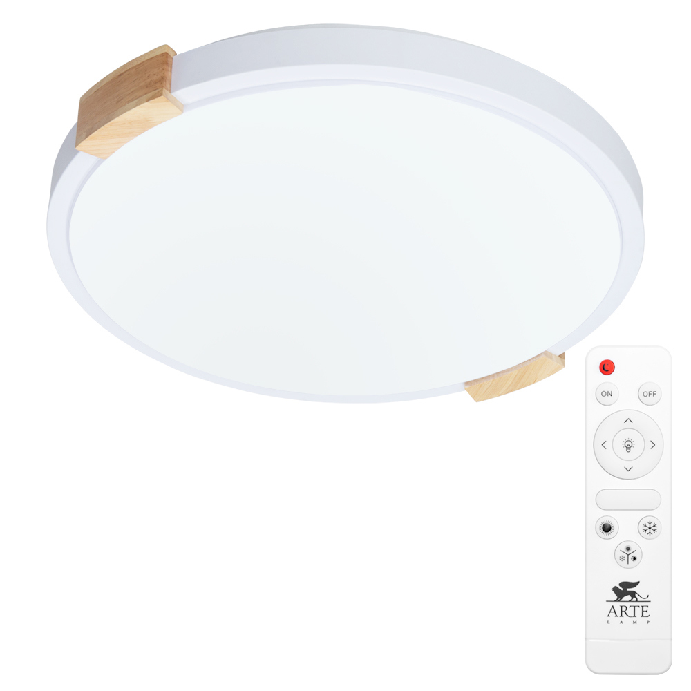 Изображение товара Настенно-потолочный светодиодный светильник ARTE LAMP A2684PL-72WH белый