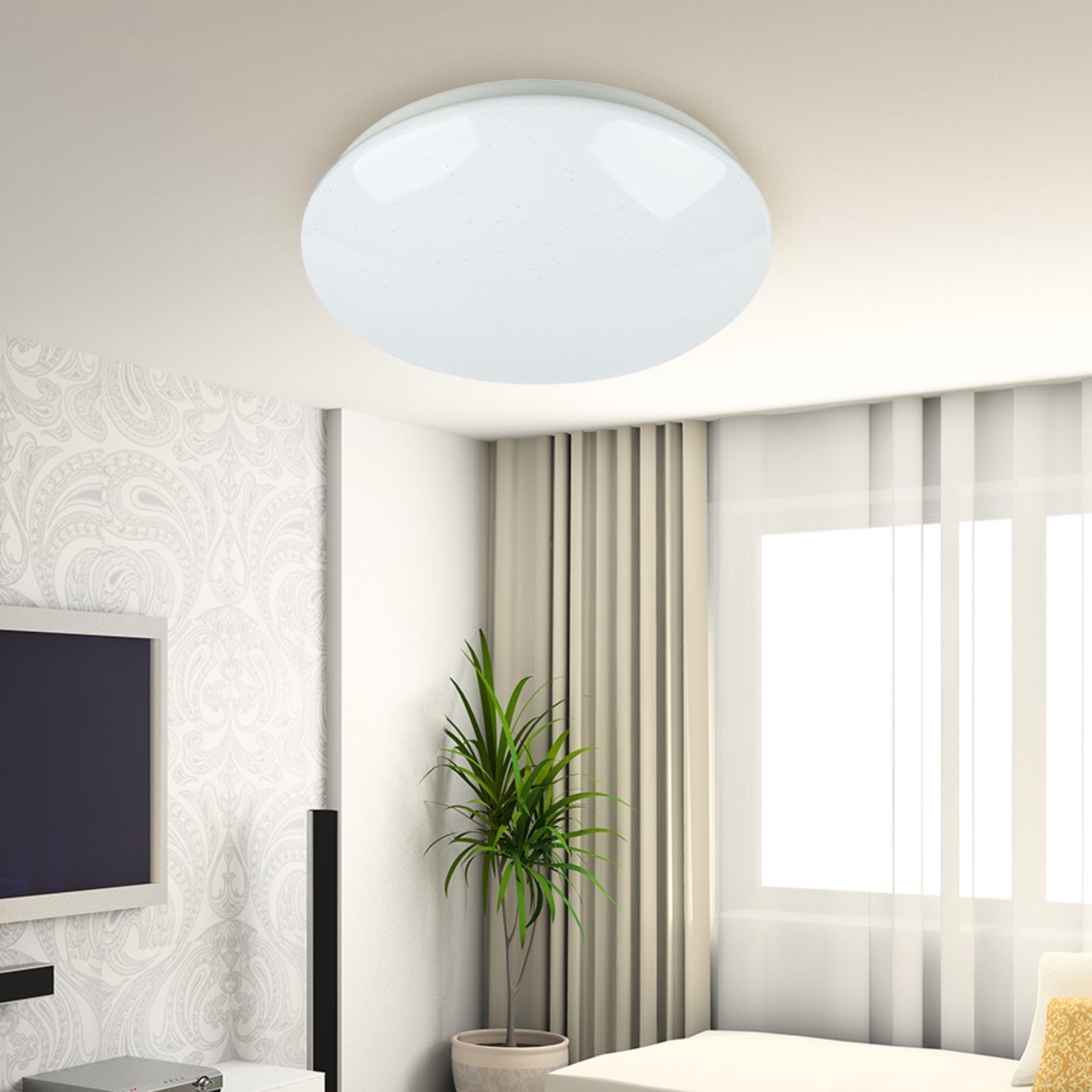 Изображение товара Настенно-потолочный светодиодный светильник ЭРА SPB-6 Элемент 12 Вт 6500K 960Лм