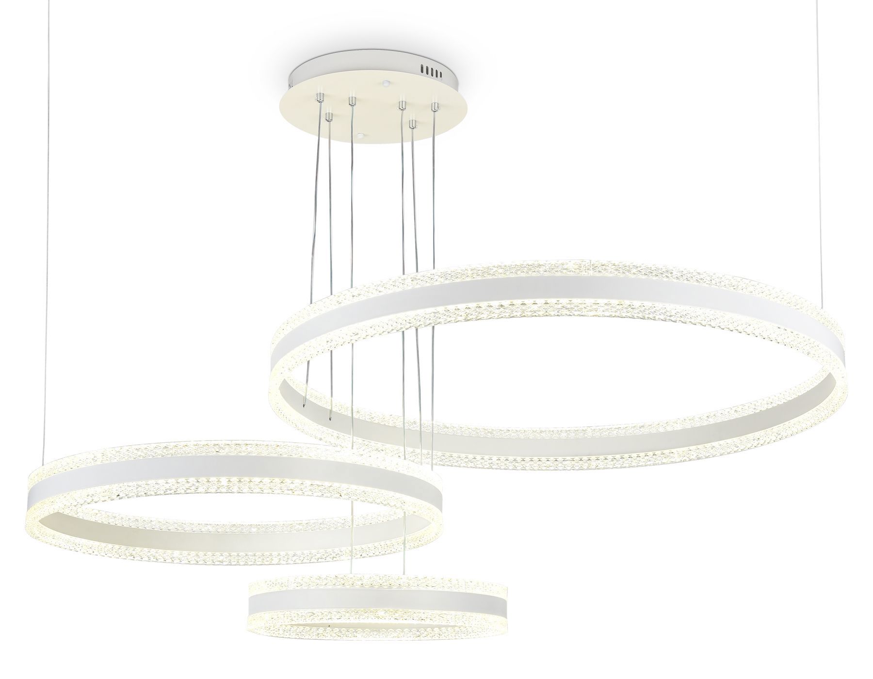 Изображение товара Люстра подвесная Ambrella Light FA6201 современный дизайн 28 м² плафоны акрил