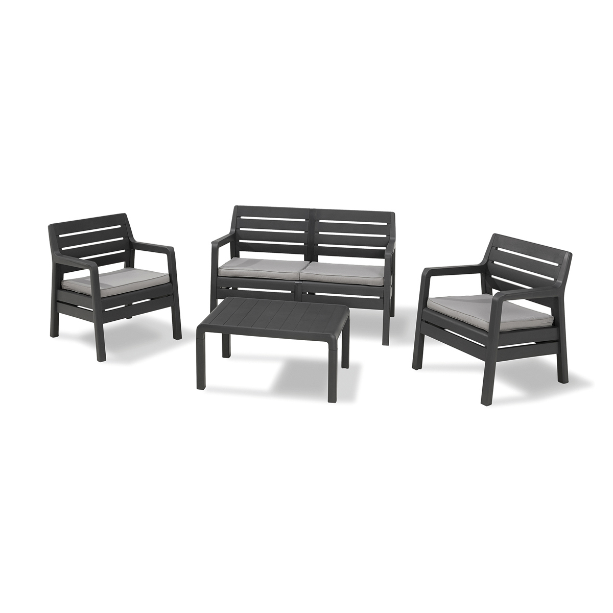 Изображение товара Садовая мебель для отдыха Keter DELANO SET полипропилен коричневый : 2 кресла