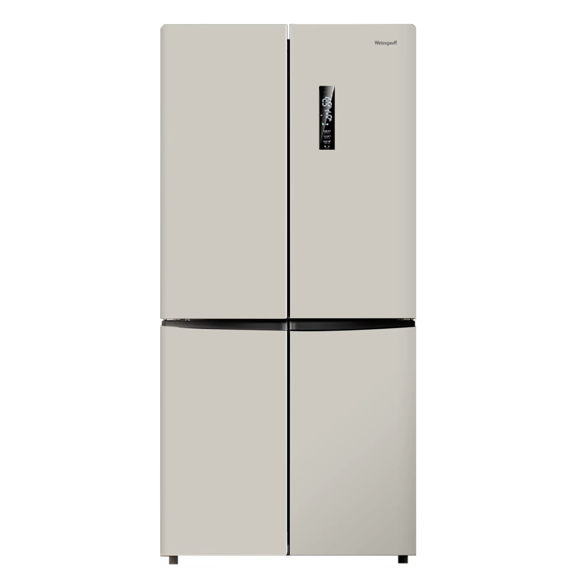 Изображение товара Отдельностоящий холодильник Weissgauff WCD 470 Be 83x183.4 см цвет бежевый