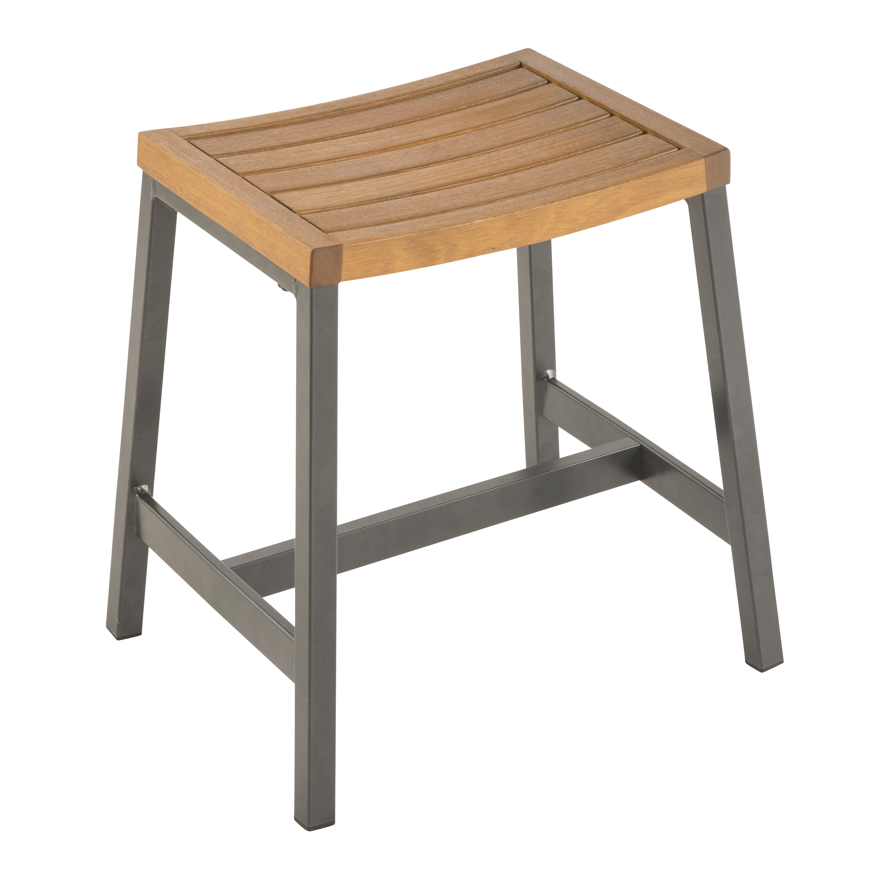 Изображение товара Набор из 2-х табуретов Naterial Oris алюминий цвет эвкалипт