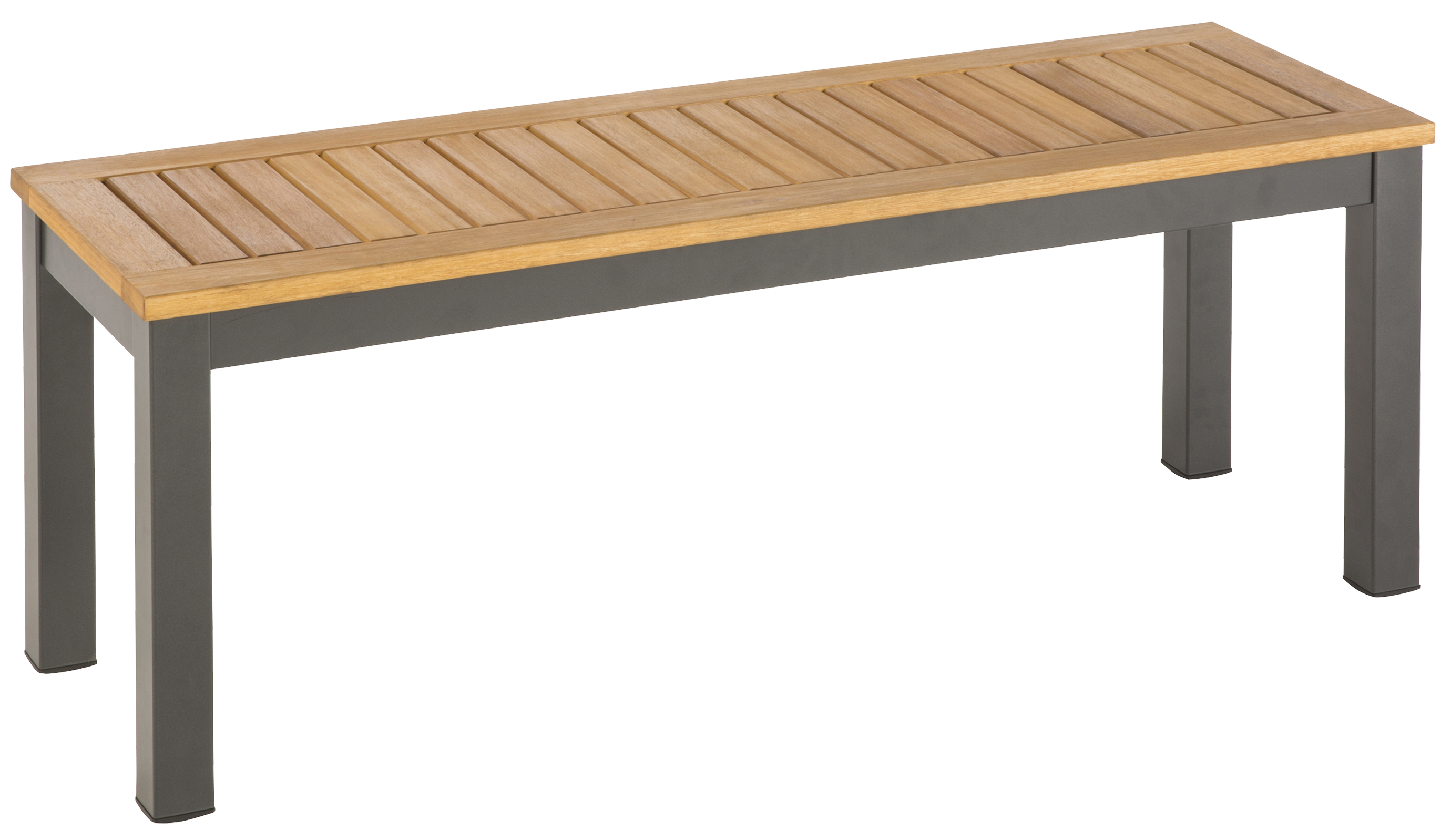 Изображение товара Садовая скамейка Naterial Oris 130/45 43x38x118 см алюминий балконная с подушкой