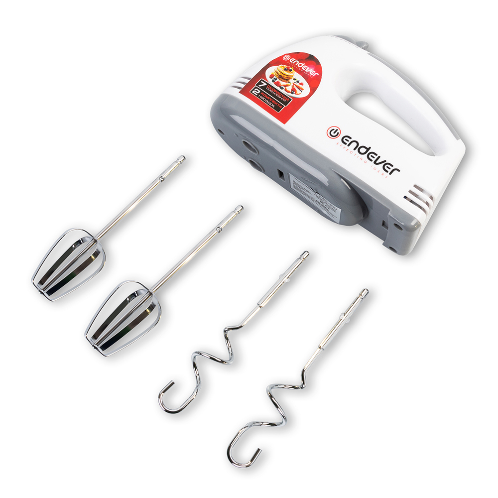 Изображение товара Миксер Endever Skyline SM-01 250 Вт белый с 7 скоростями