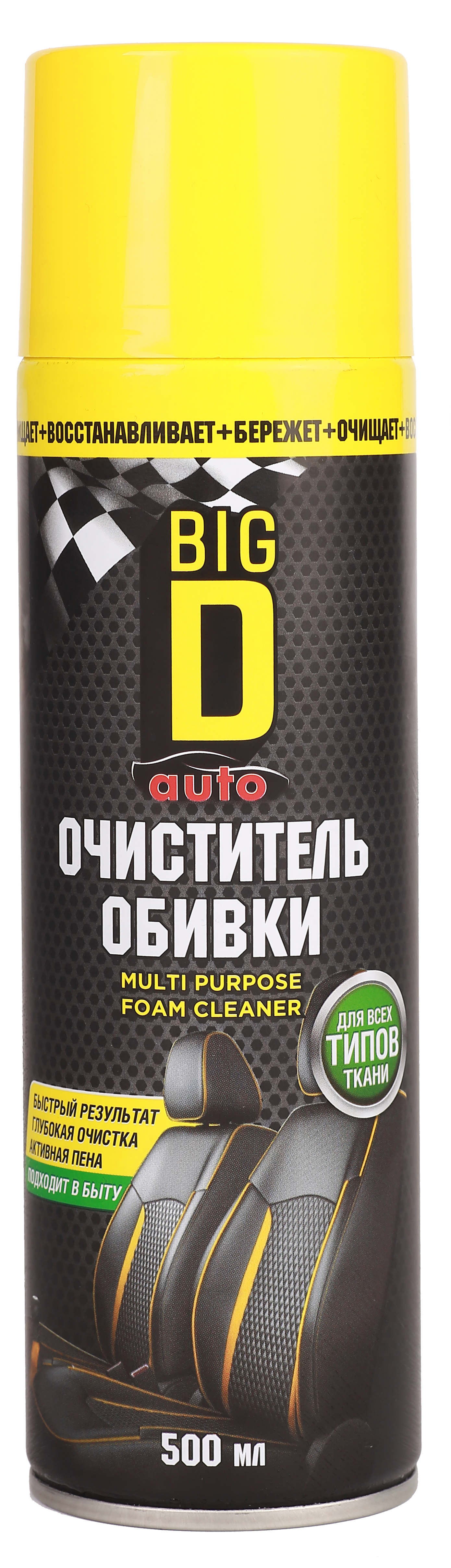 Изображение товара Очиститель обивки салона BIG D ASC1007 0.5 л