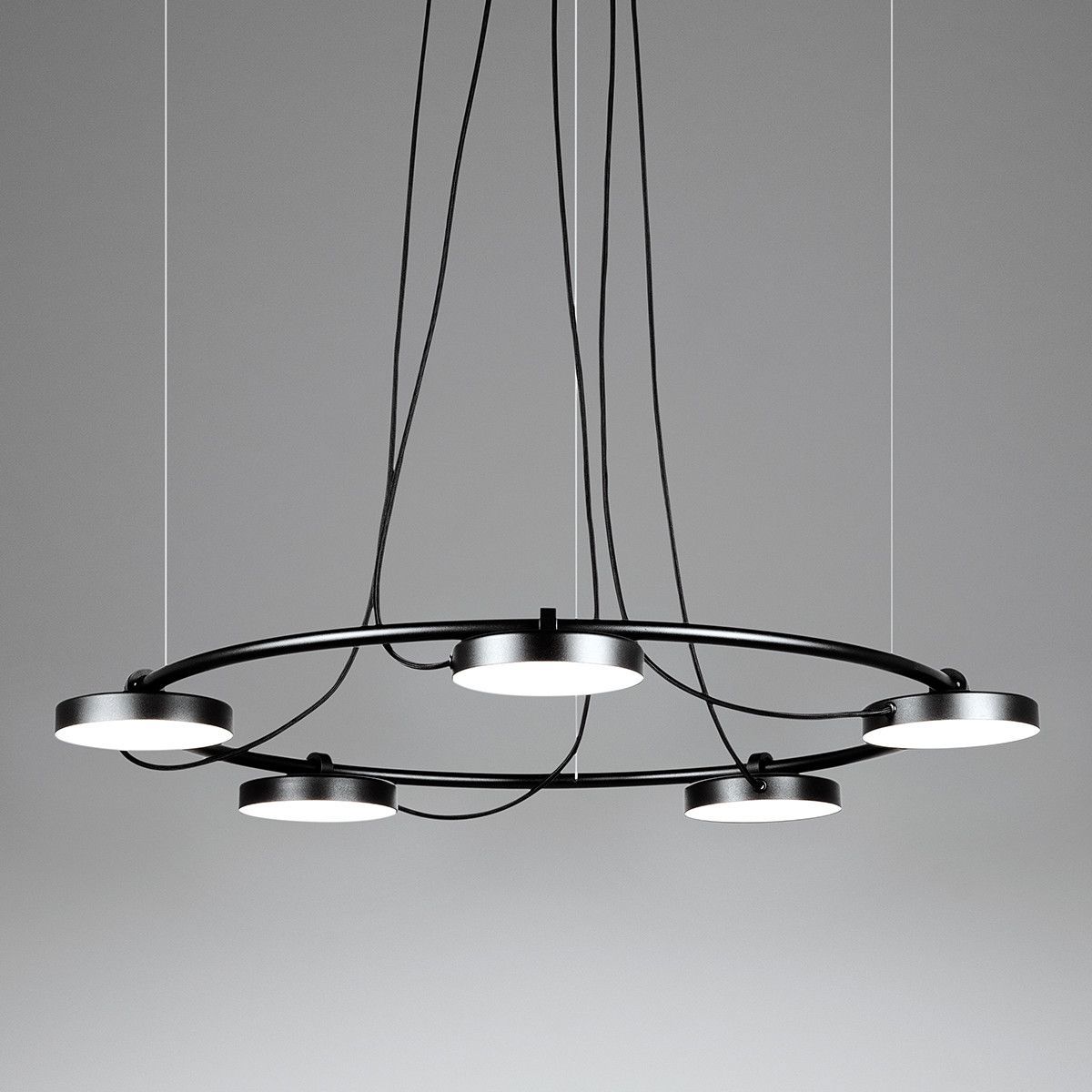 Изображение товара Люстра подвесная светодиодная IMPERIUMLOFT 151602-26 Cary черная