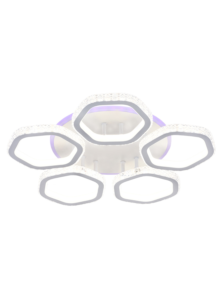 Изображение товара Люстра потолочная светодиодная ESCADA 10263/5LED BL 35 м² нейтральный белый свет цвет белый