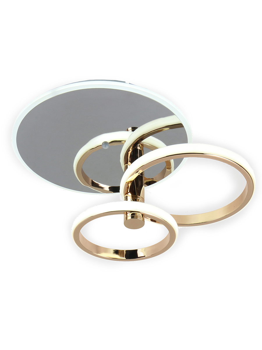 Изображение товара Люстра потолочная светодиодная ESCADA 10213/2LED BL Chrome 14 м² нейтральный белый свет цвет хром