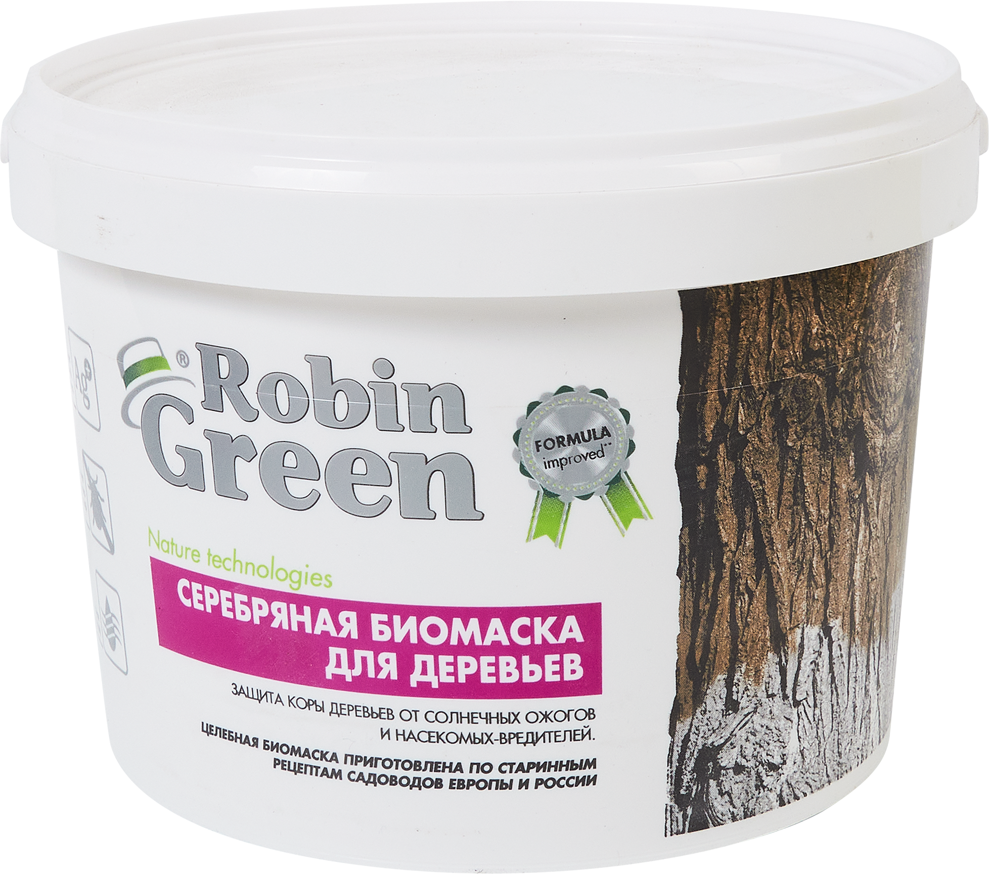 Изображение товара Инсектицид Robbin Green в виде пасты для защиты деревьев 3.5 кг Изображение товара Инсектицид Robbin Green в виде пасты для защиты деревьев 3.5 кг