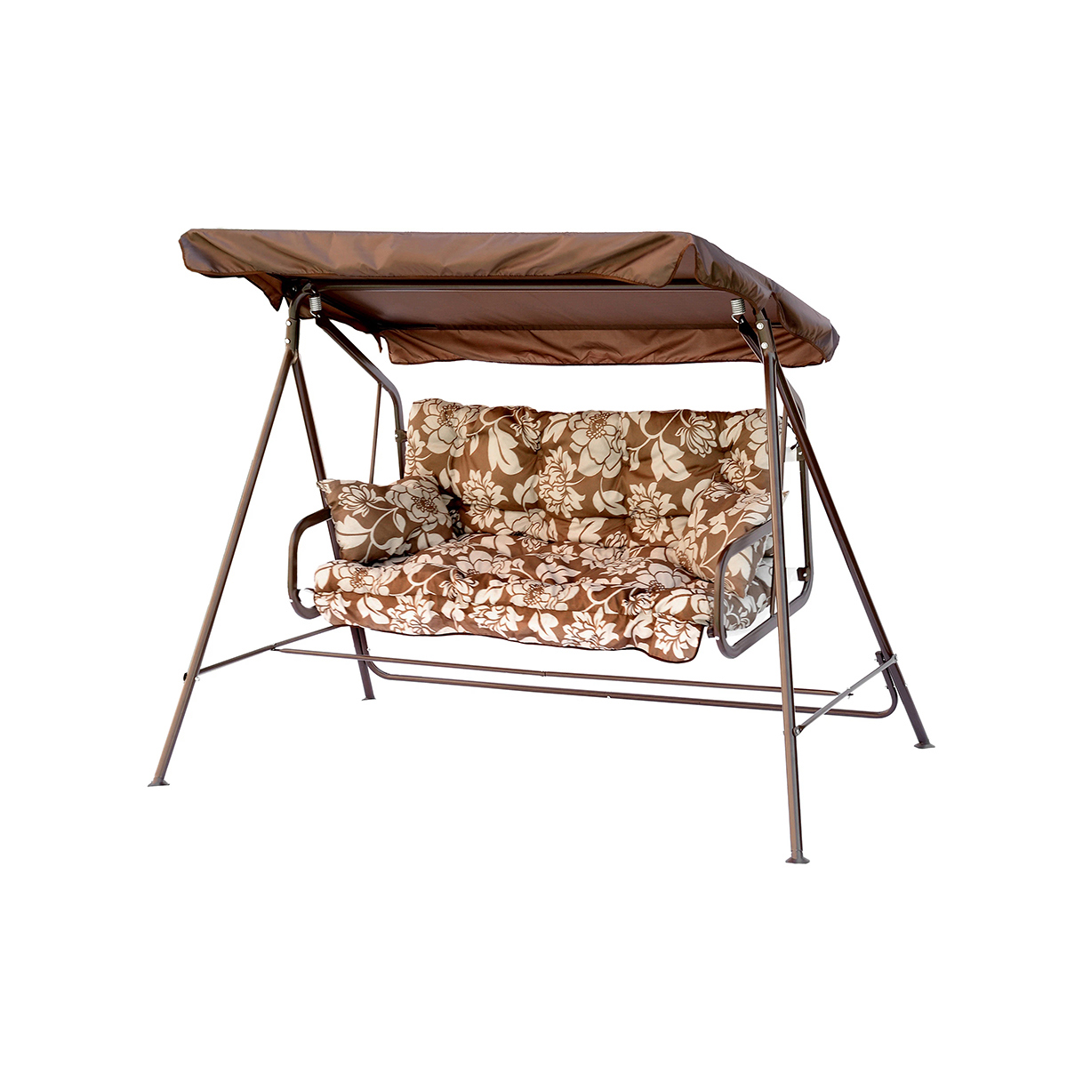 Изображение товара Качели садовые Olsa Невада 2-х местные до 180 кг разноцветный с тентом