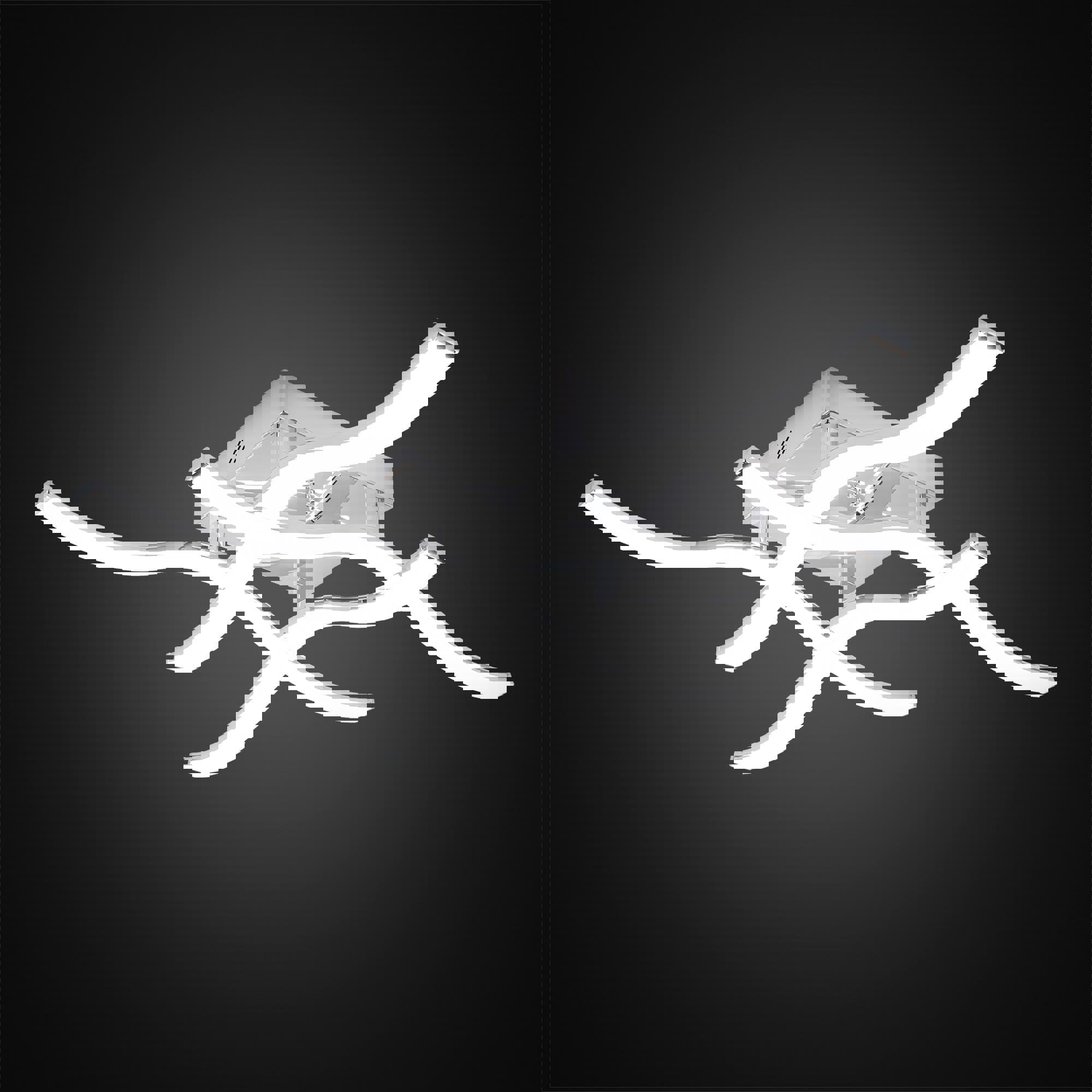 Изображение товара Люстра светодиодная Citilux Джек CL226131 с хромовым основанием и 4 плафона