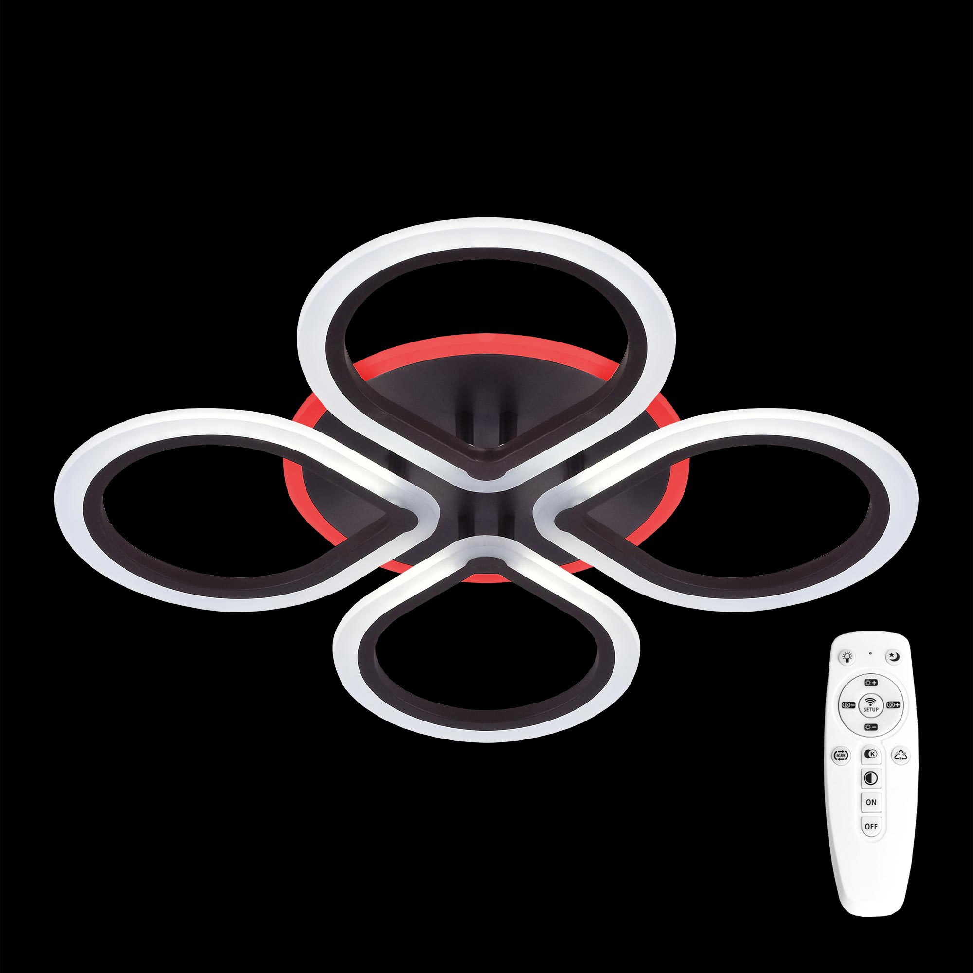 Изображение товара Потолочный светильник светодиодный Citilux Транай CL235145RE коричневый