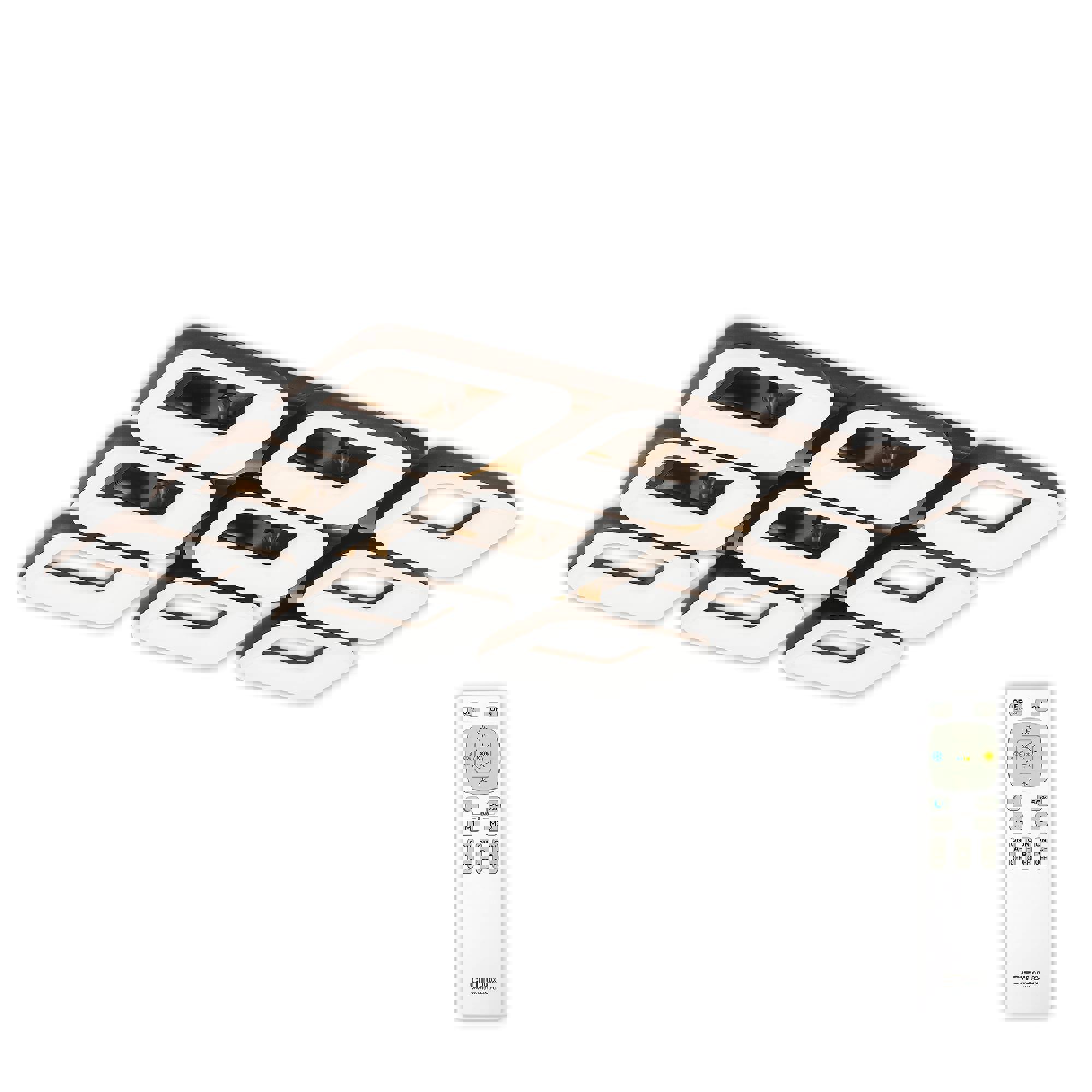 Изображение товара Люстра светодиодная Citilux Паркер CL225295R 35 м2 нейтральный белый коричневый дизайн