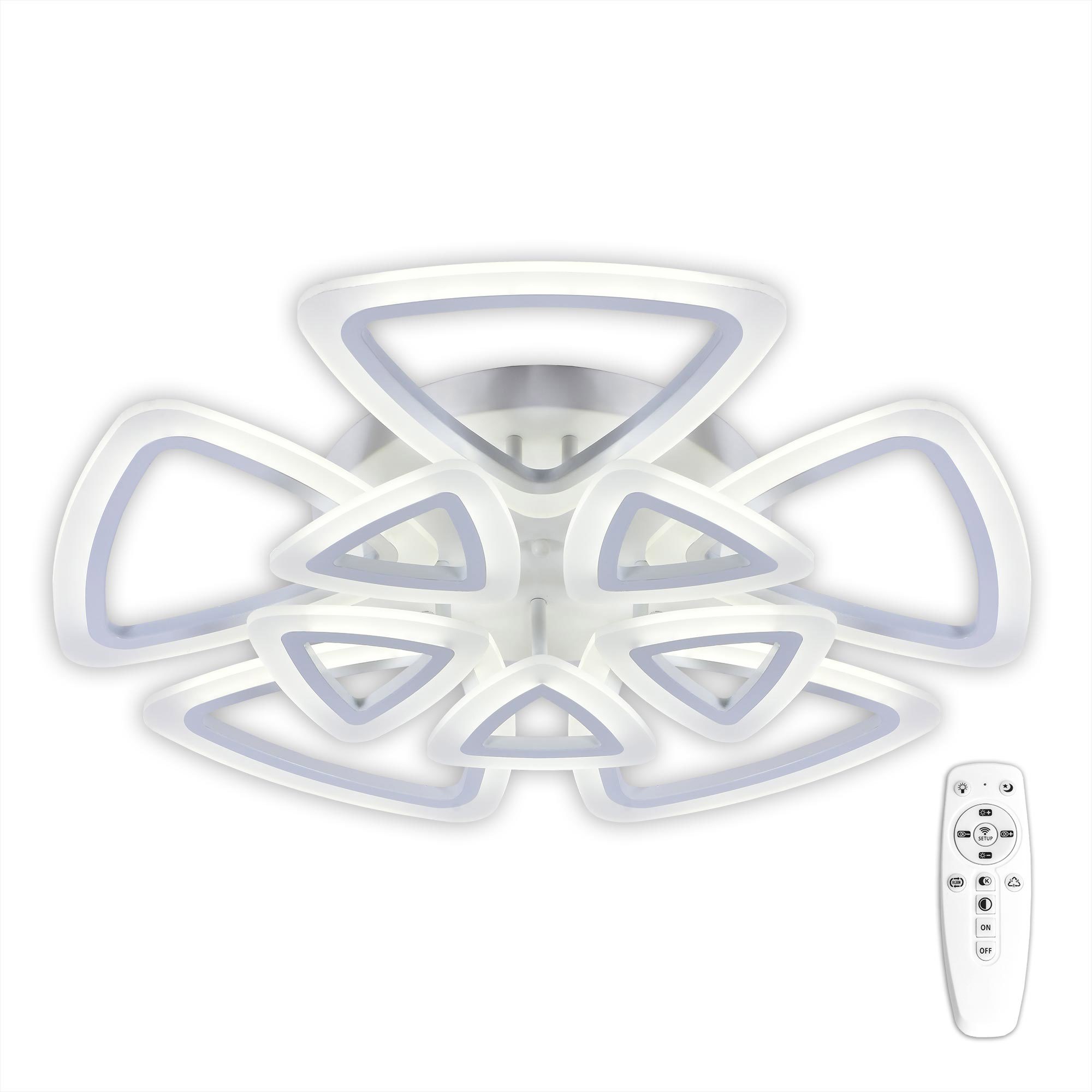 Изображение товара Потолочный светодиодный светильник Citilux Мальта CL234290R 25 м² белый современный