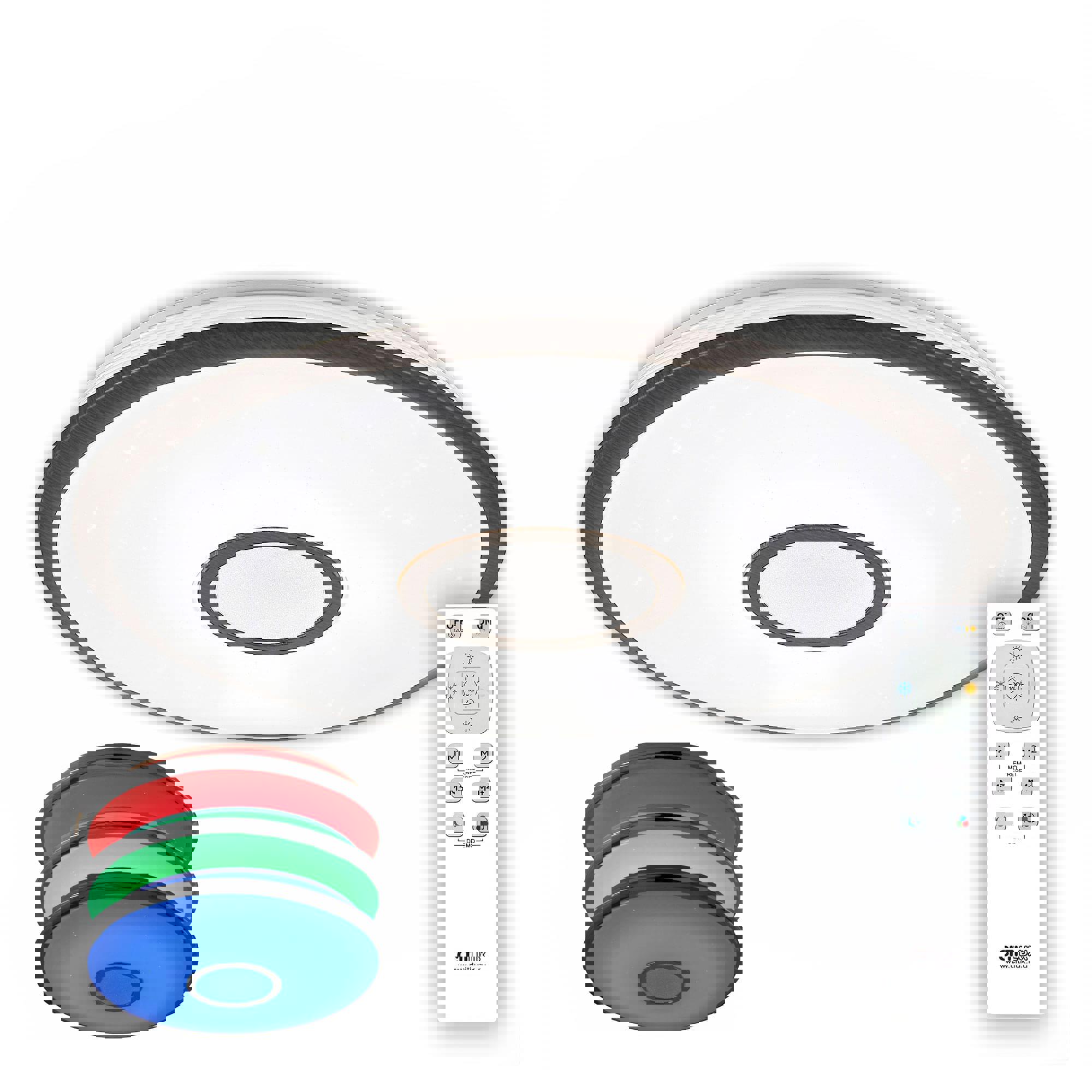 Изображение товара Потолочный светильник светодиодный Citilux Старлайт CL70365RGB 20 м² цвет белый