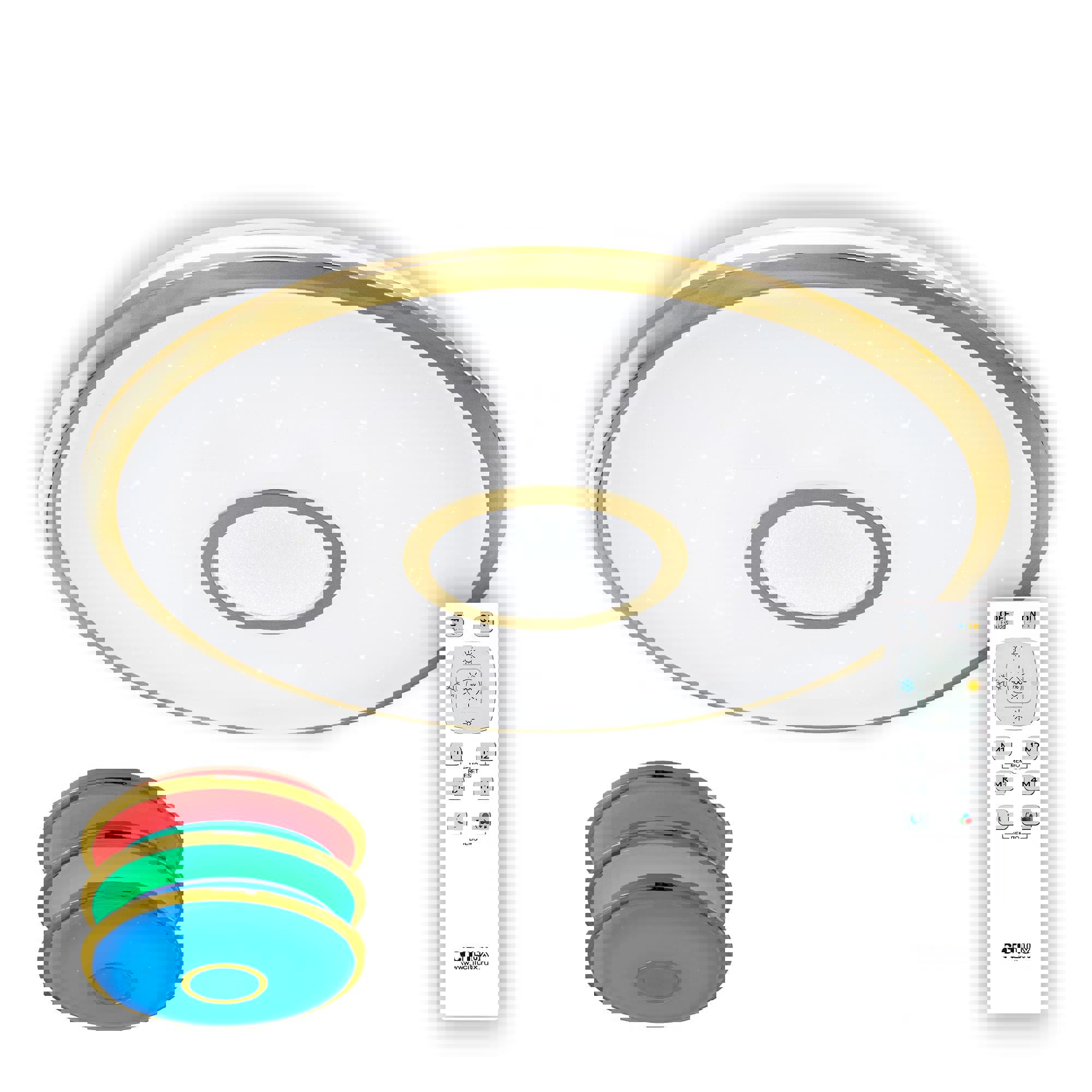 Изображение товара Потолочный светильник светодиодный Citilux Старлайт CL70362RGB 20 м² цвет белый