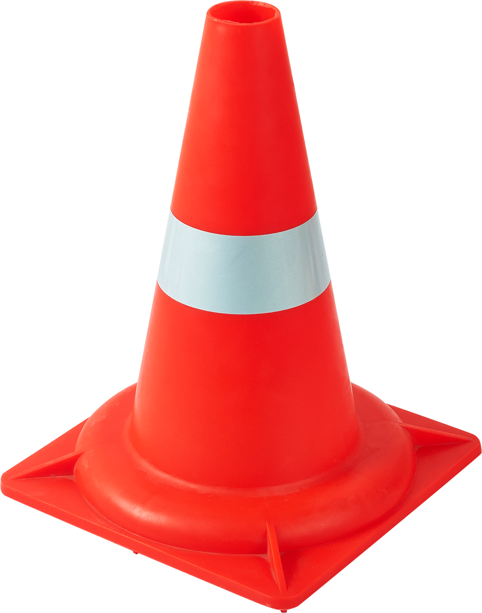 Конус дорожный 320 мм красно-белый