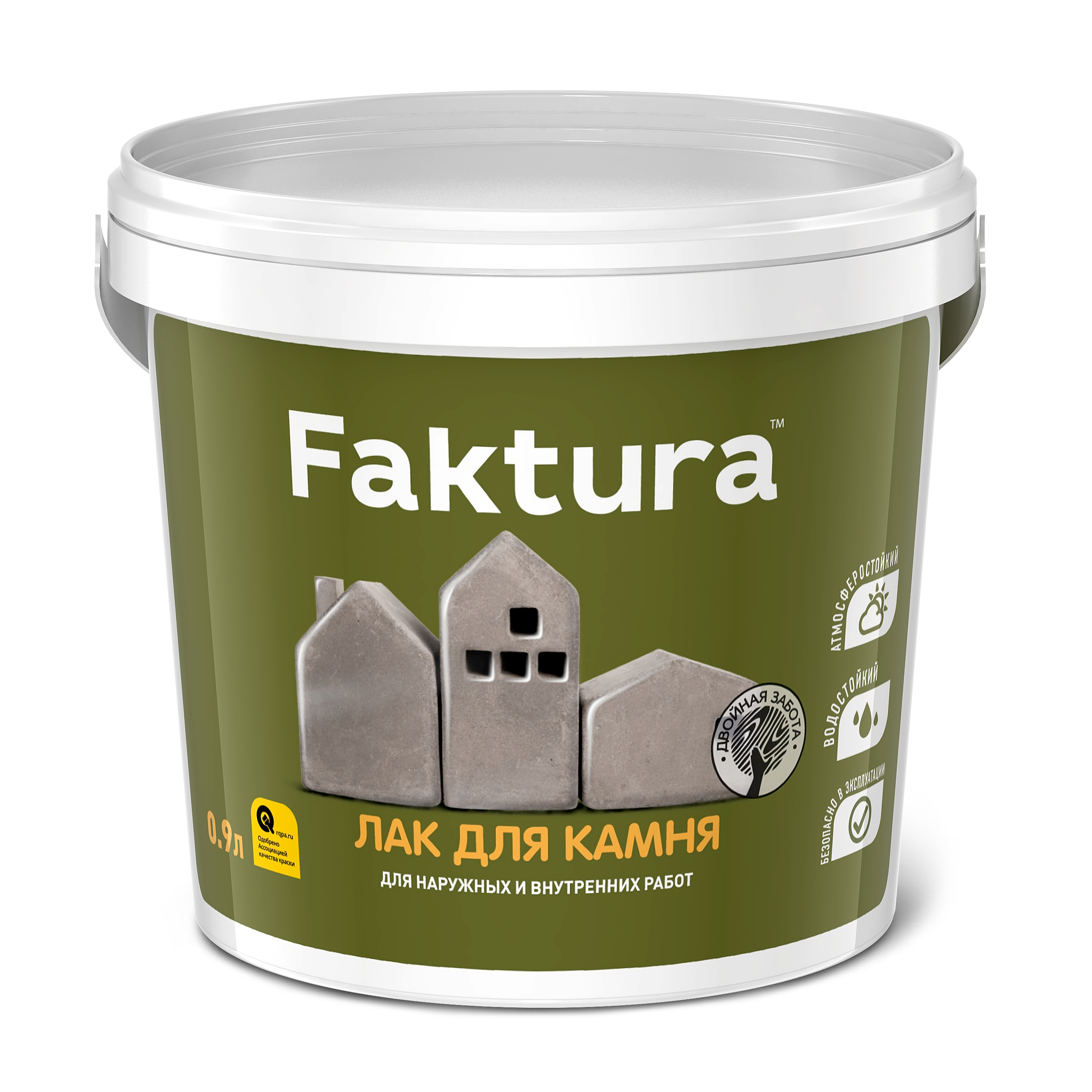 Изображение товара Лак для камня FAKTURA О02656 0.9 л