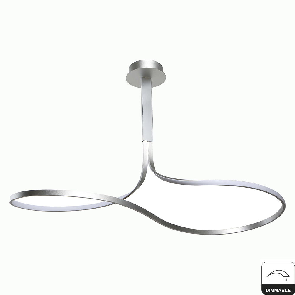 Изображение товара Люстра Mantra Nur 5820 теплый белый свет цвет серебряный