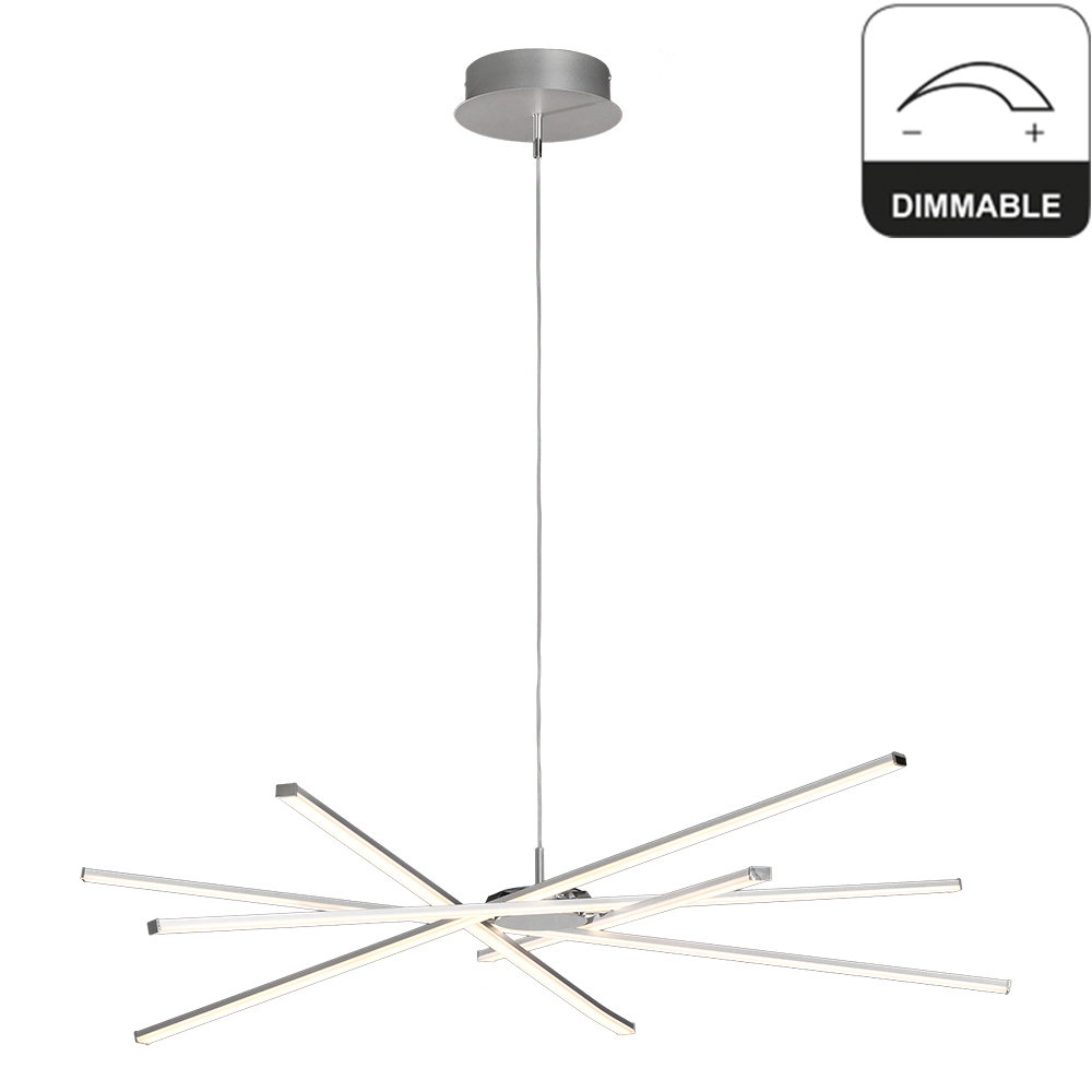 Изображение товара Люстра Mantra Star Led 5911 современная подвесная светильник с 8 плафонами