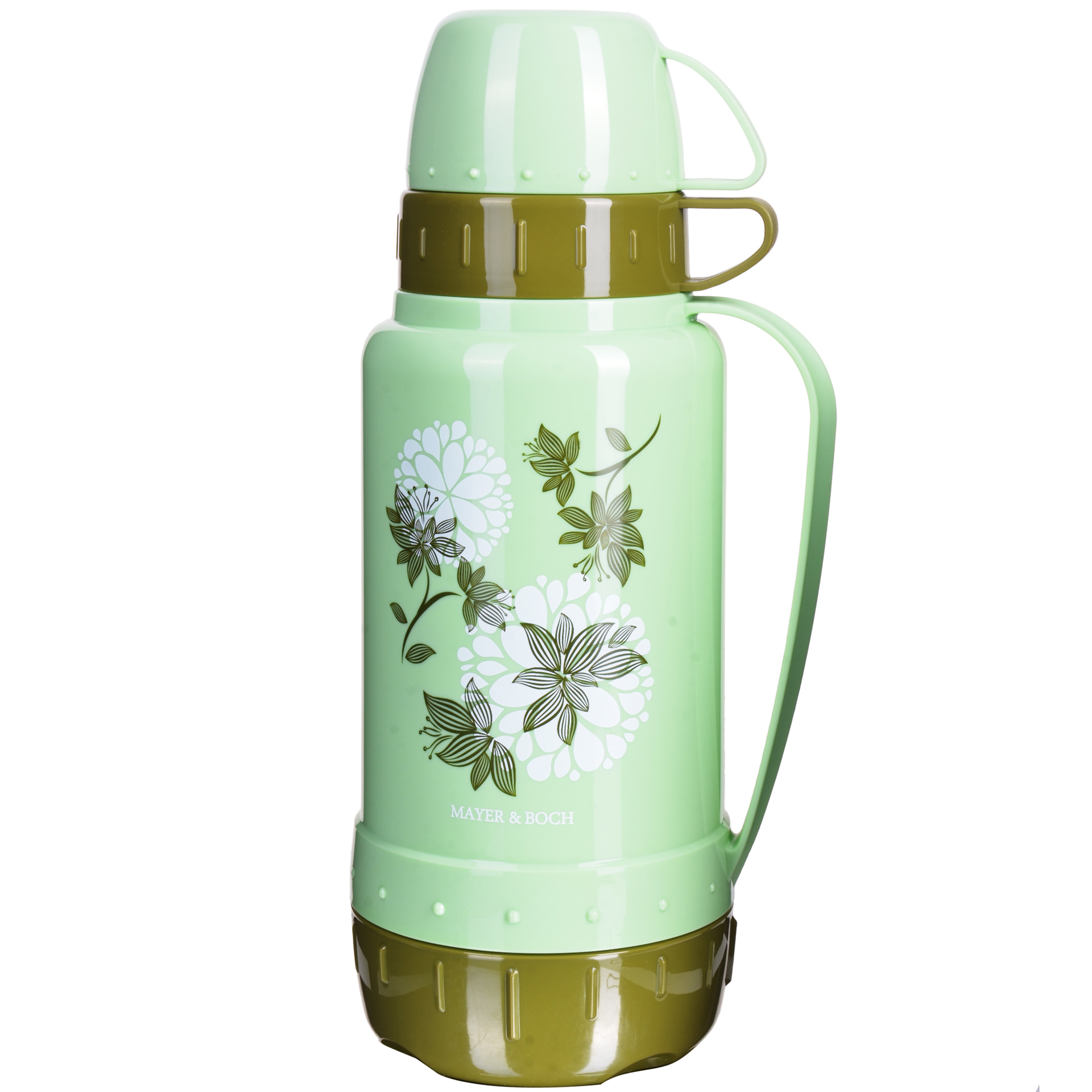 Изображение товара Термос Mayer&boch 1800 мл стекло и пластик зеленый теплоизоляция