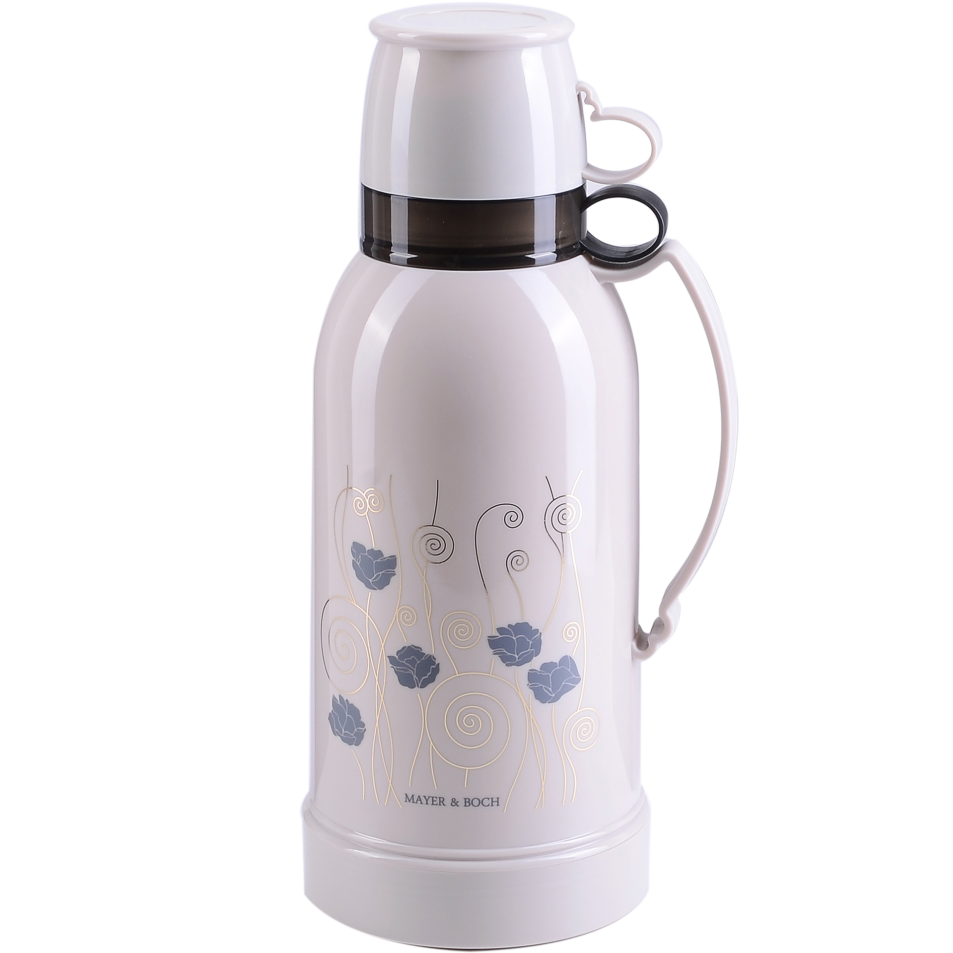 Изображение товара Термос 1800 мл Mayer&boch 31419 стеклянная колба цвет бежевый