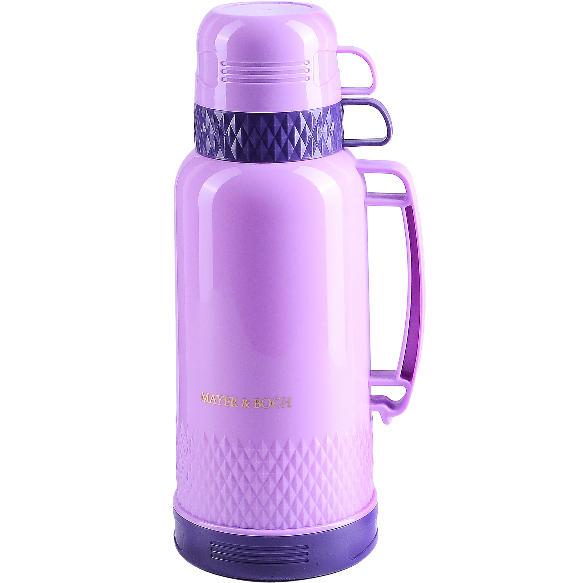 Изображение товара Термос 1800 мл Mayer&boch 31425 стеклянная колба цвет фиолетовый