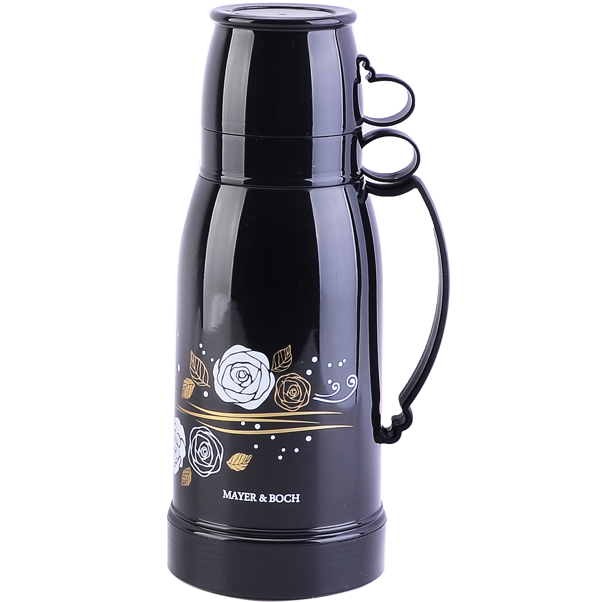 Изображение товара Термос 1800 мл Mayer&boch 31417 стеклянная колба цвет черный