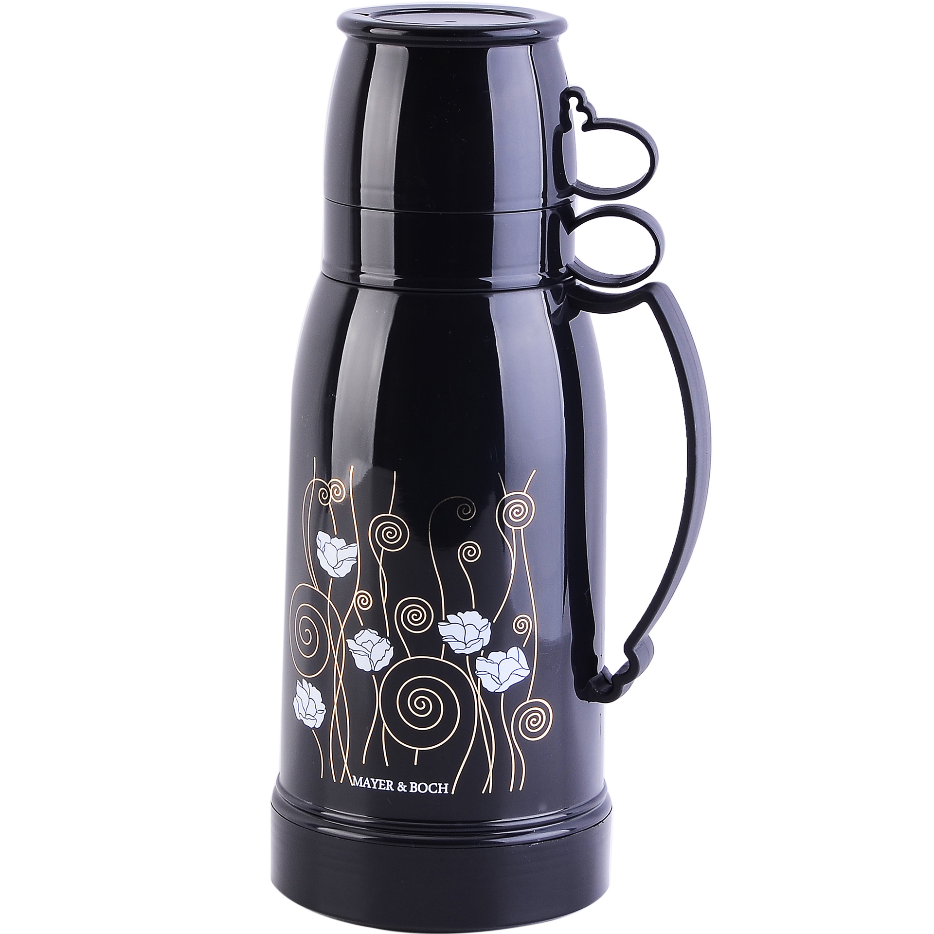 Изображение товара Термос 1000 мл Mayer&boch 31420 стеклянная колба цвет черный