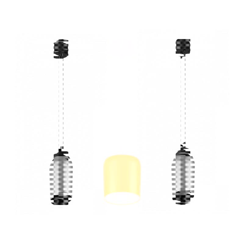 Изображение товара Подвесной светодиодный светильник Novotech KAMP 15 Вт золотой и черный