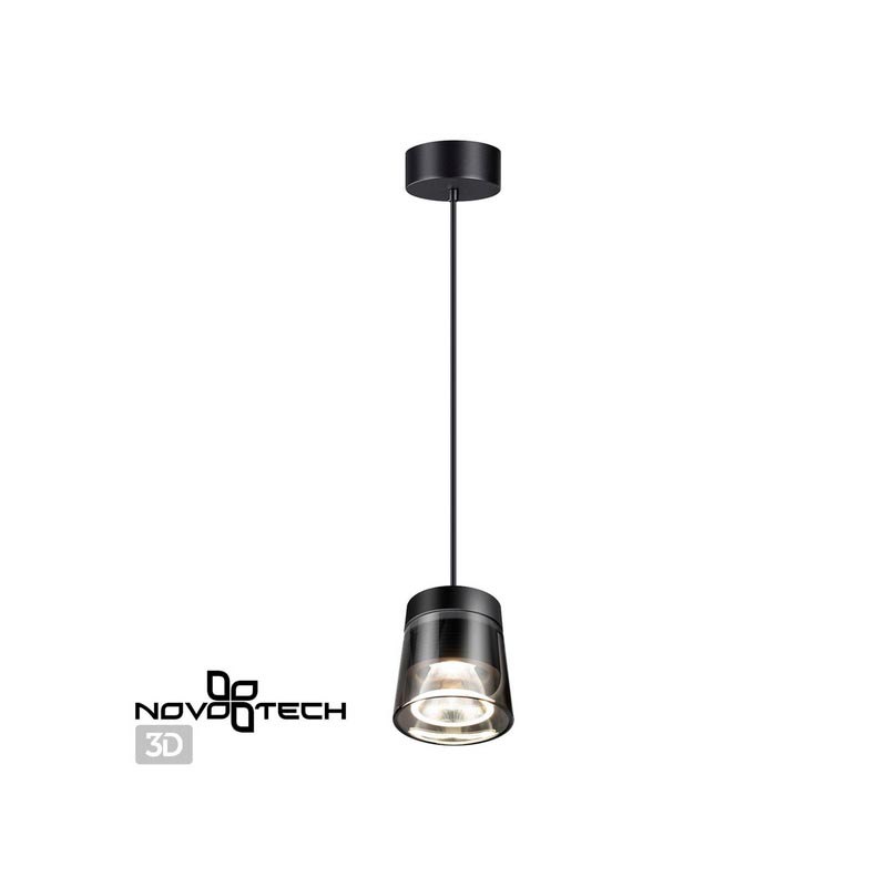 Изображение товара Светильник подвесной светодиодный Novotech ARTIK 358647 черный