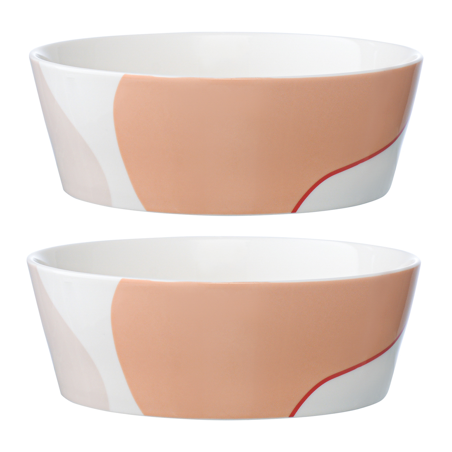 Изображение товара Набор салатников 2 шт Tkano Freak Fruit 16x16 см фарфор оригинальный дизайн