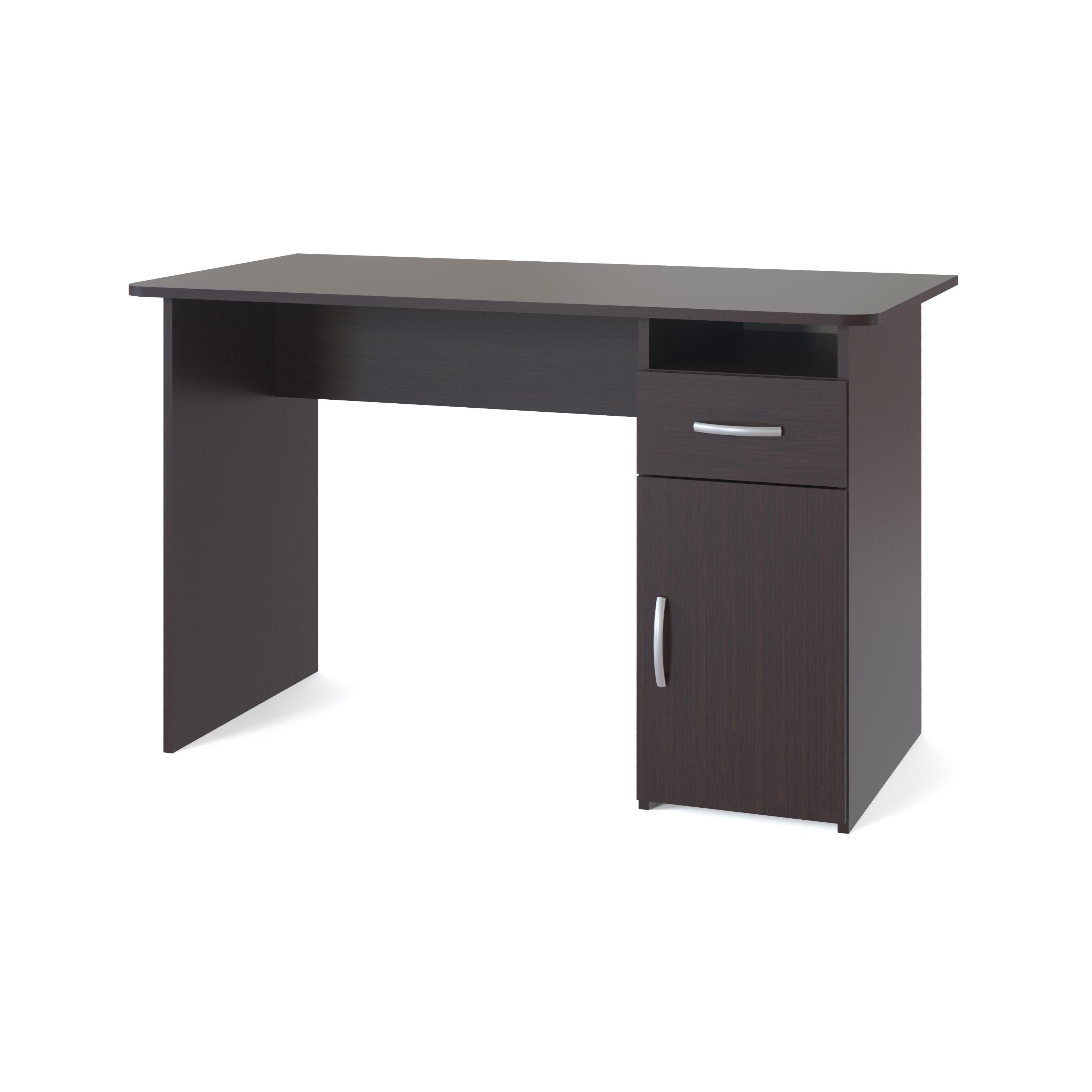 Изображение товара Компьютерный стол Сокол-Т СПм-03.1 с тумбой Венге 120x74x60 см ЛДСП цвет венге