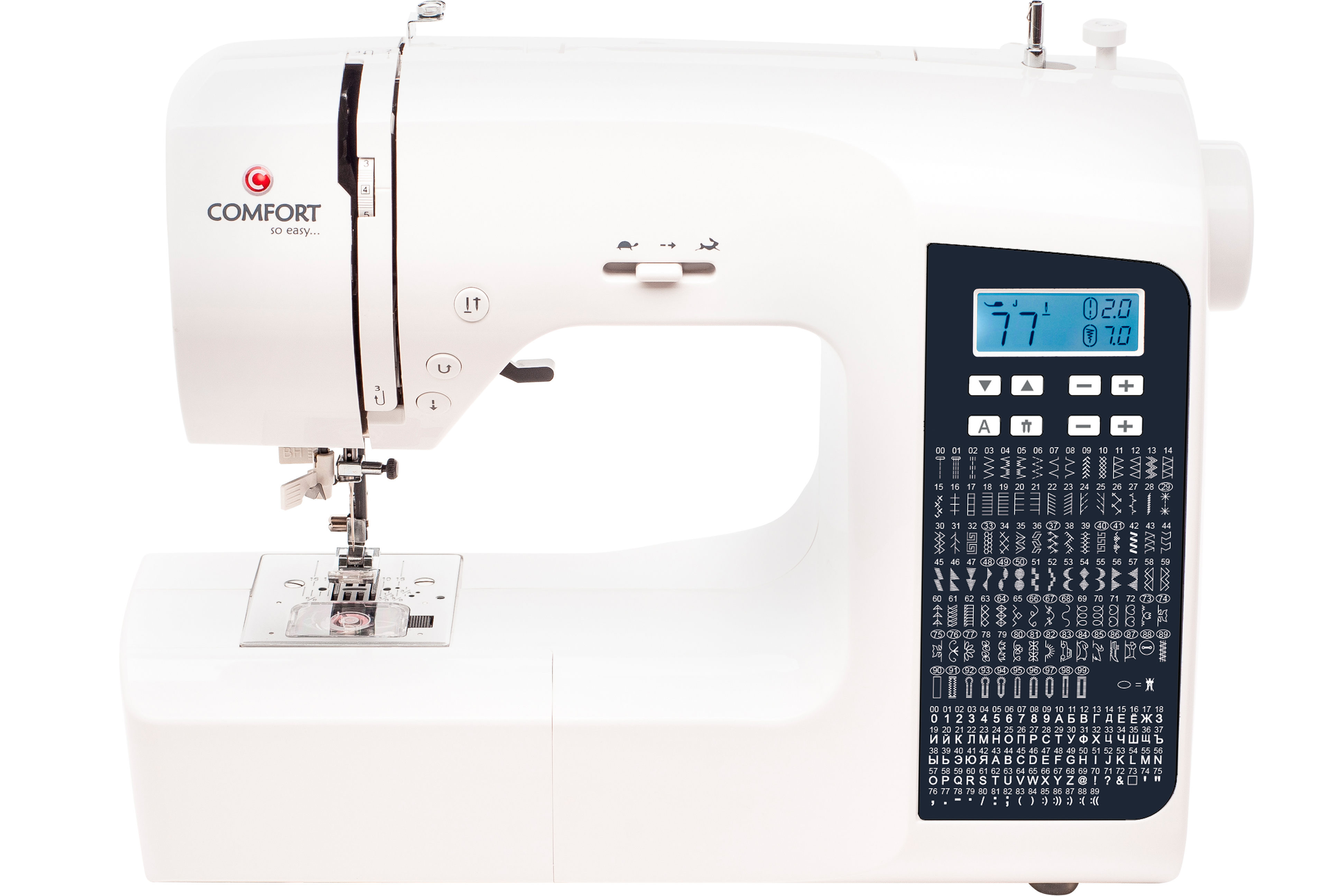 Изображение товара Электронная швейная машина Comfort 1000 с 200 операциями и декоративными строчками