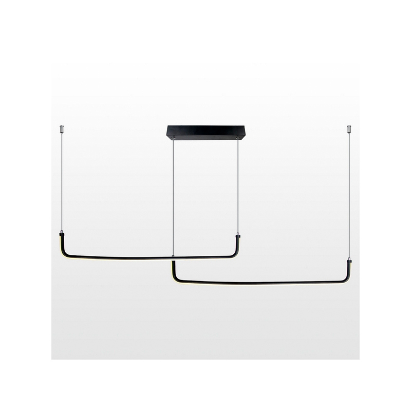 Изображение товара Светильник подвесной светодиодный LUSSOLE LSP-8428 2 лампы 4.80 м² цвет черный