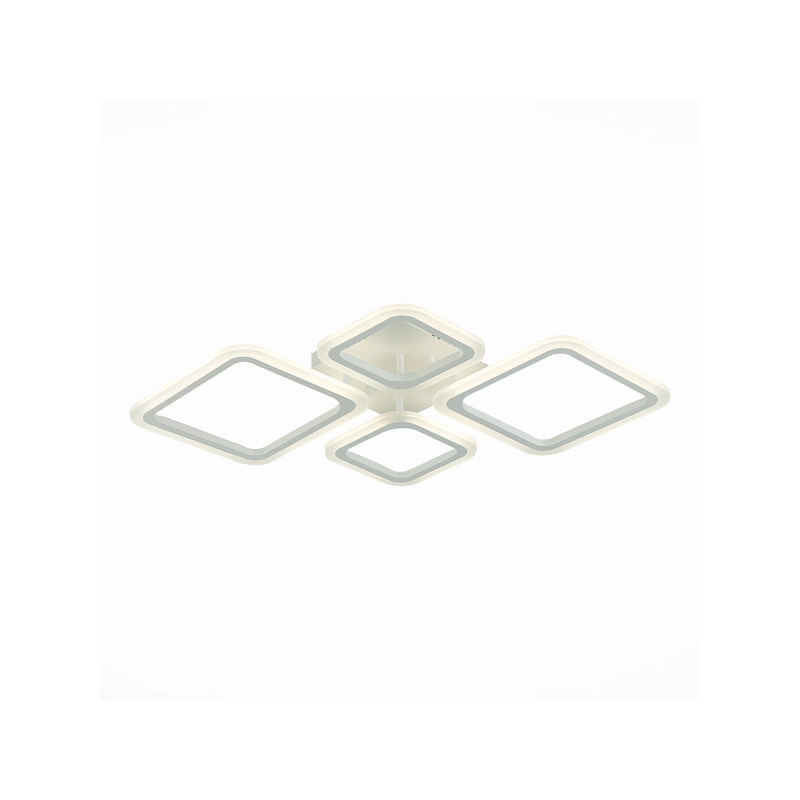 Изображение товара Люстра потолочная светодиодная EVOLED SLE500152-04 белая 88W 6000K для кухни