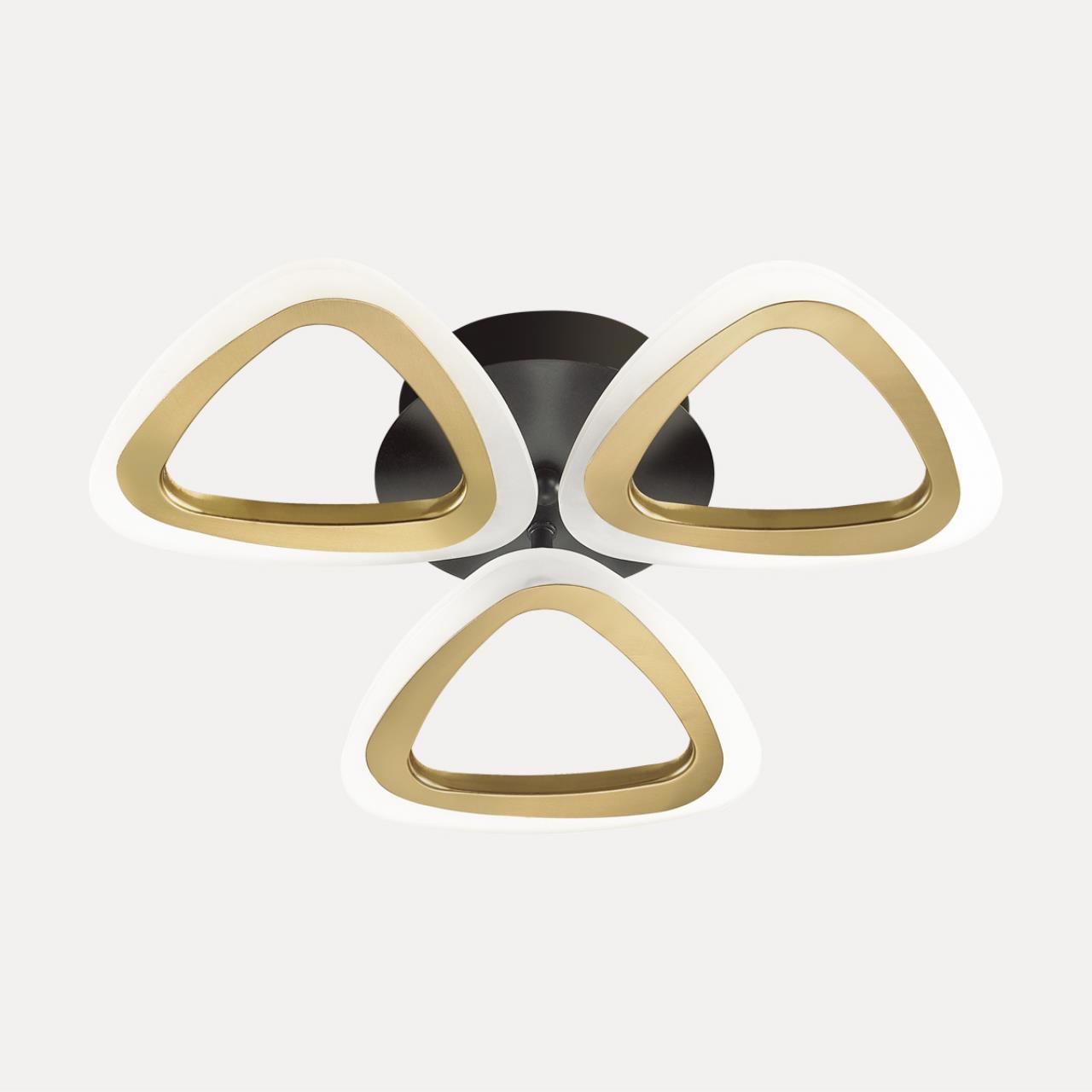 Изображение товара Современный подвесной светодиодный светильник LUMION 4571-42CL с пультом управления злато