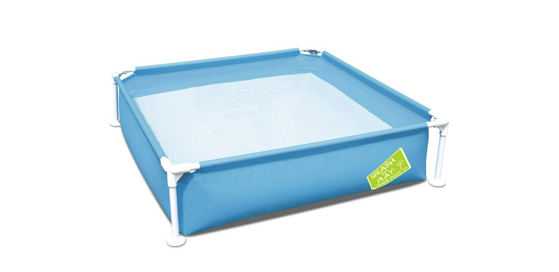 Изображение товара Бассейн каркасный Bestway квадратный 122x122x30 5см 365л синий