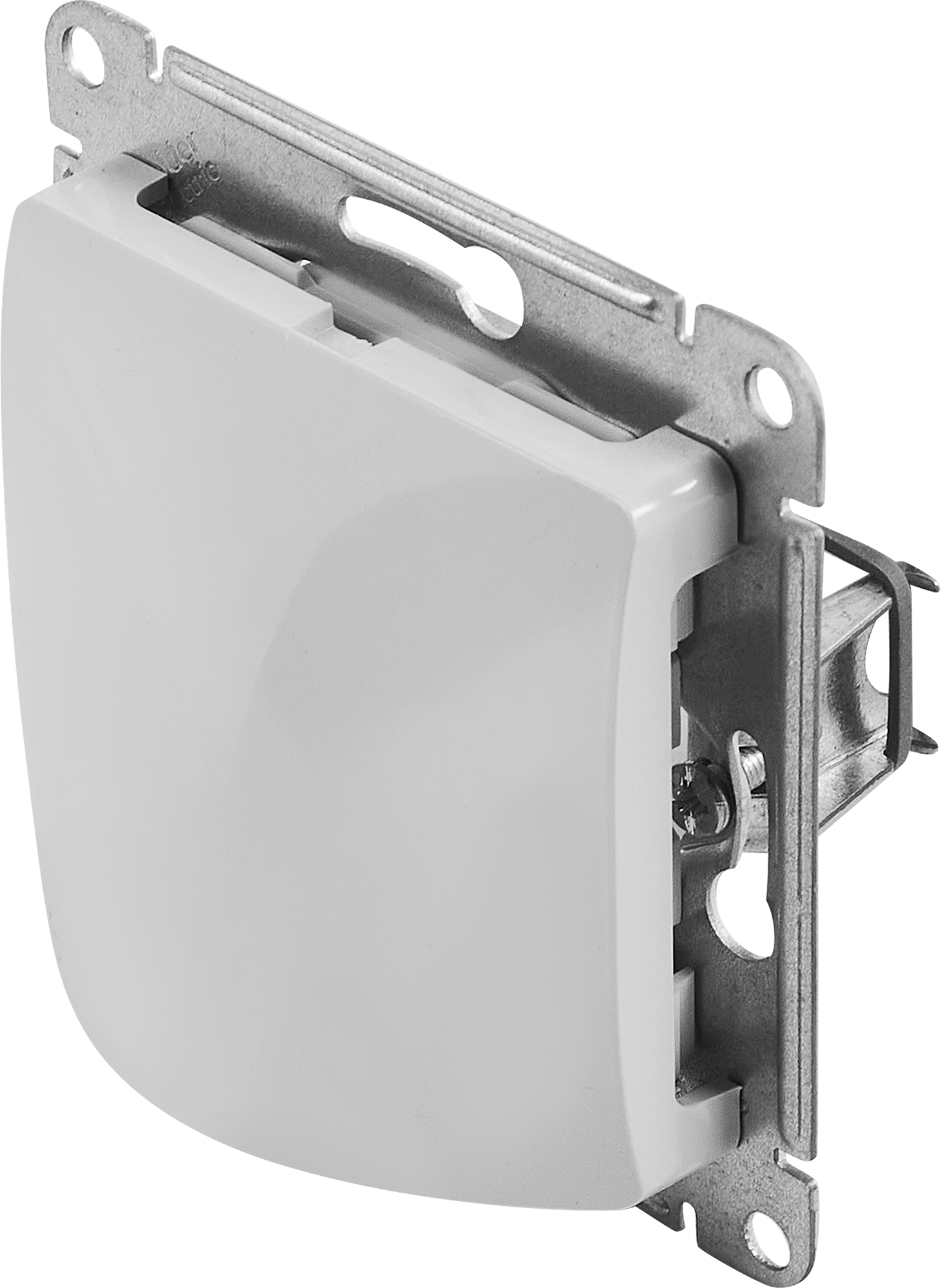 Вывод кабеля Systeme Electric Glossa цвет белый - 1