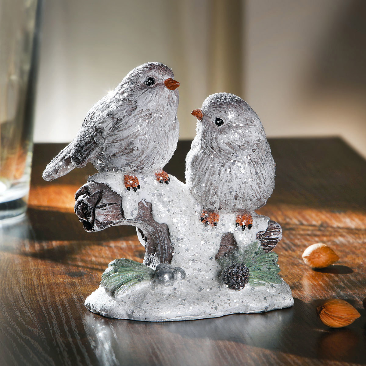 Изображение товара Декоративная фигура Пара птичек на ветке