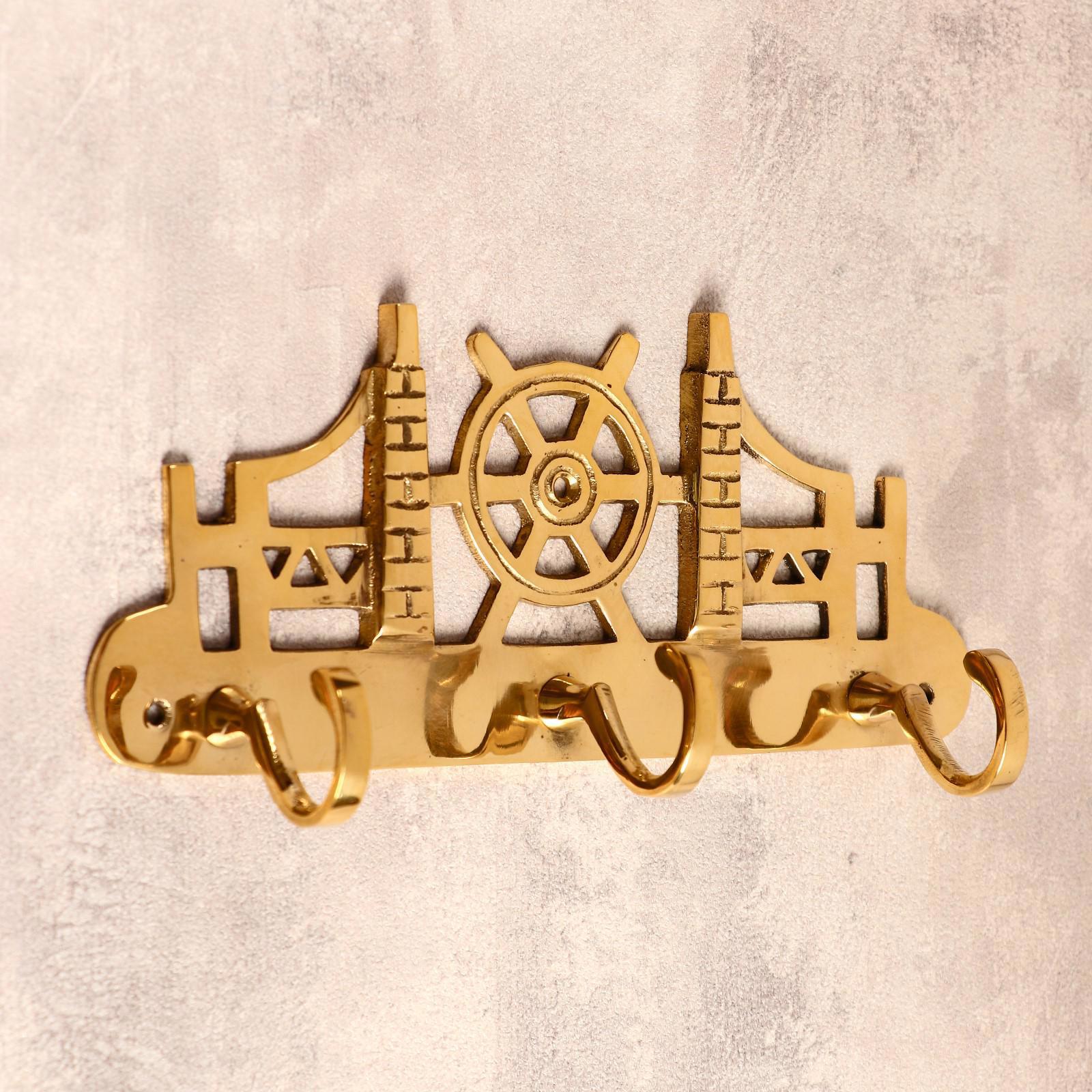 Изображение товара Крючки декоративные 3 крючка "Мне бы в море" 19x9x4.5 см