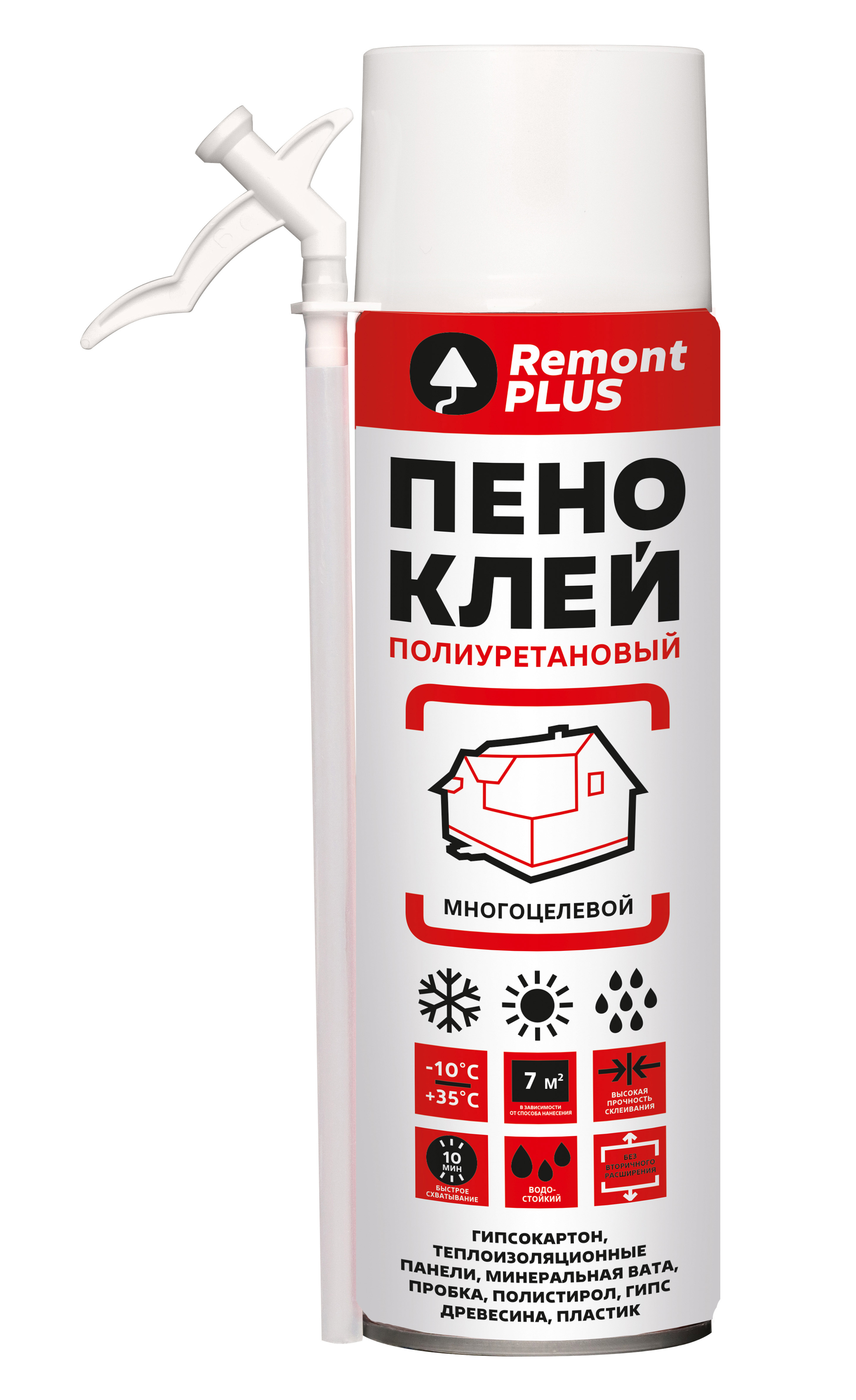 Изображение товара Клей-пена бытовая Remont plus Мини всесезонная 350 мл